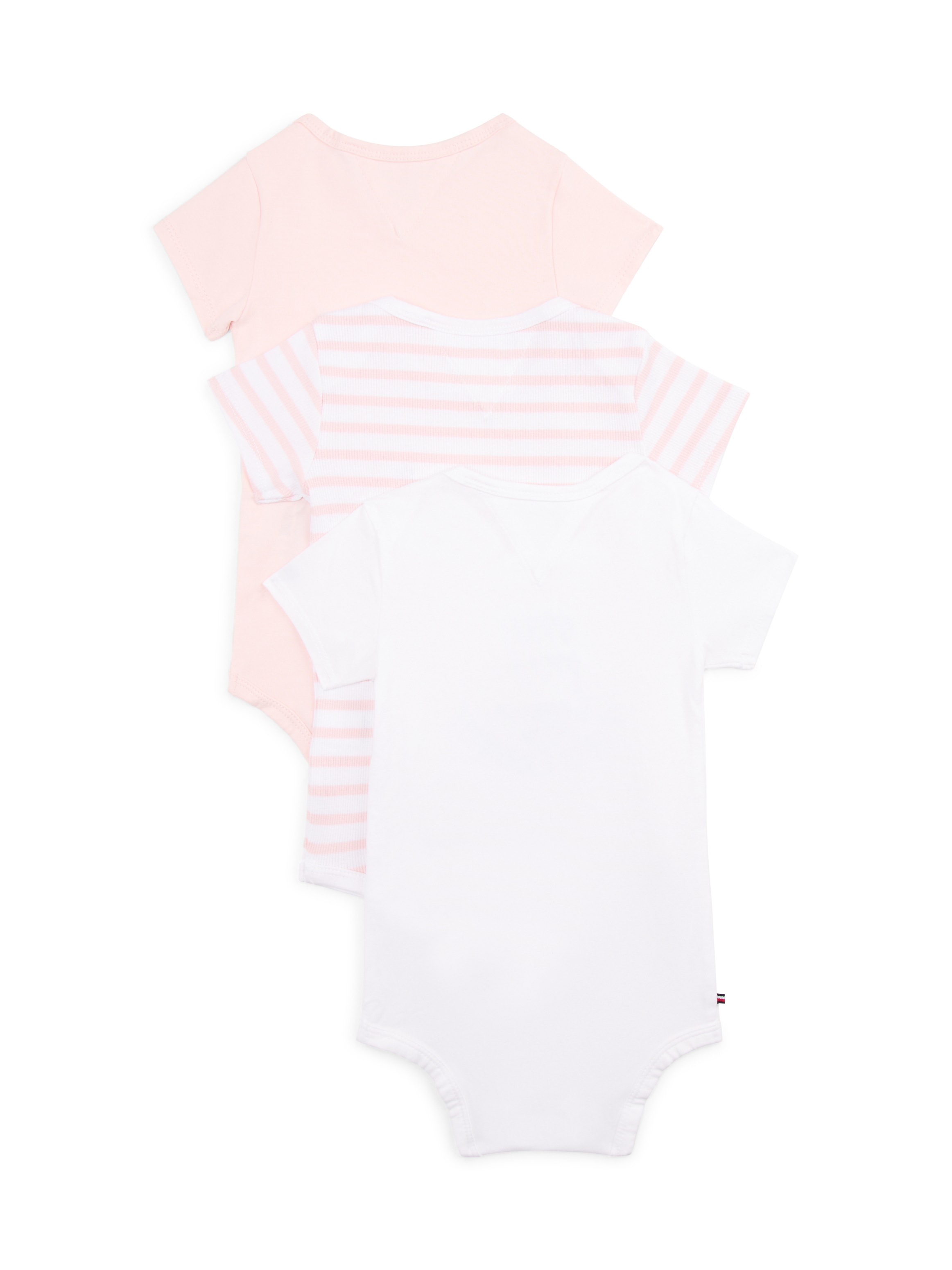 Tommy Hilfiger Kurzarmbody »3 PACK BODY SS GIFTBOX«, aus weicher Baumwollmischung