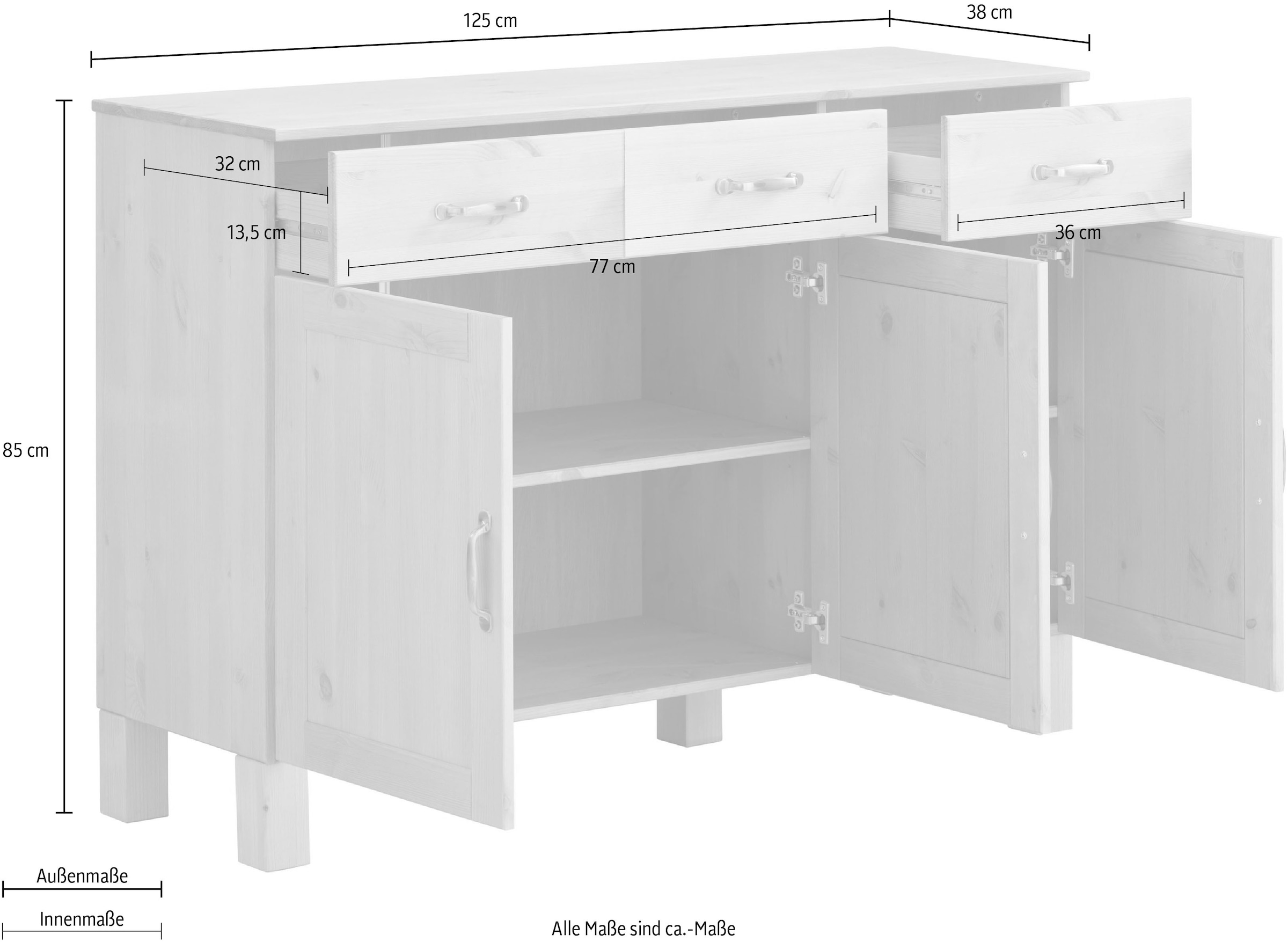 Home affaire Sideboard »Alby«