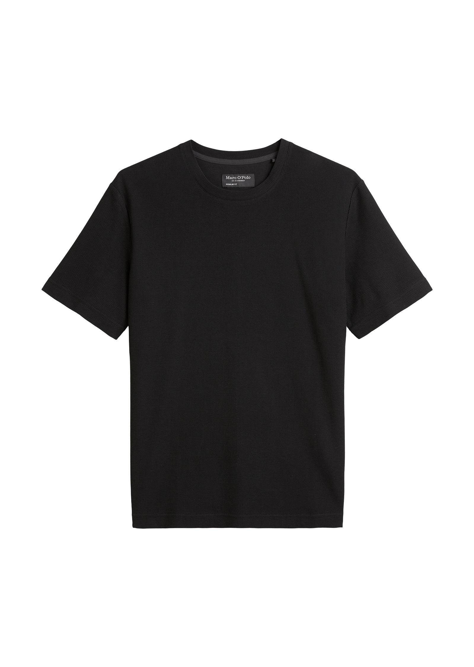 Marc O'Polo T-Shirt »mit feiner Waffelstruktur«