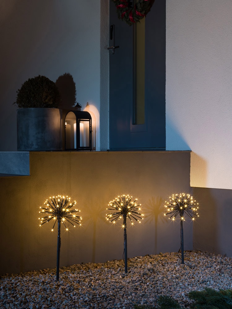 bestellen »LED Pusteblumen« Gartenleuchte Spiessleuchte 3 KONSTSMIDE mit LED BAUR |