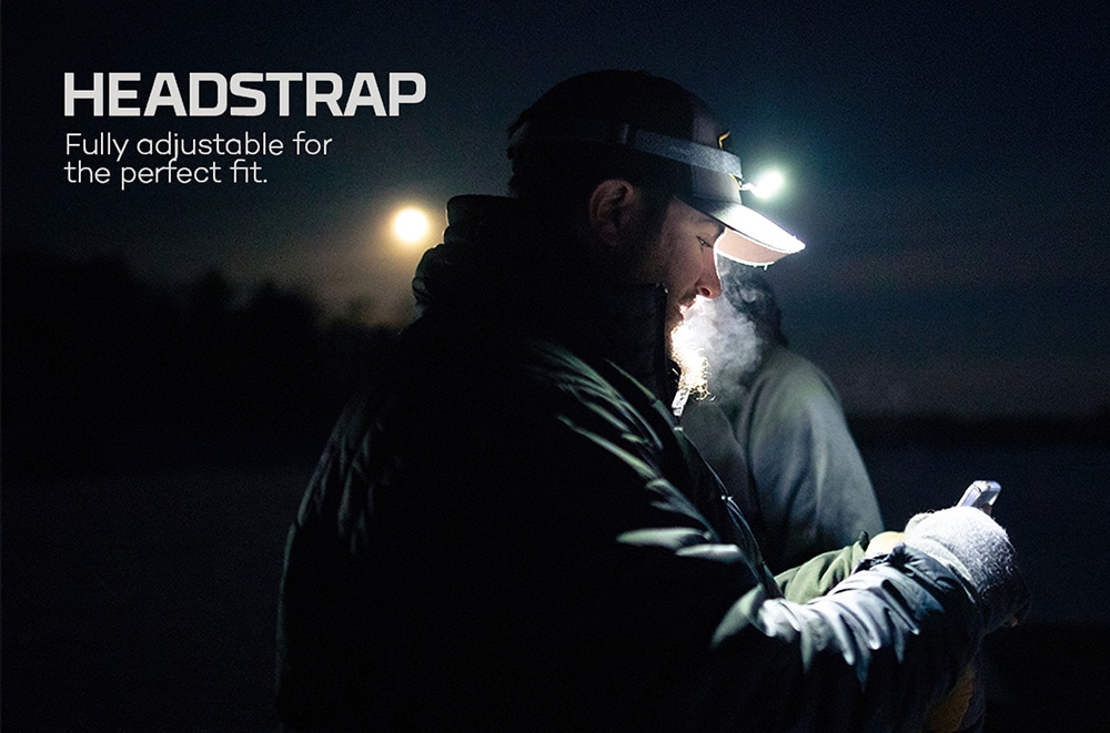 NEBO LED Stirnlampe »Nebo MYCRO 500+« Set, Stirnlampe inkl. Ladekabel, Strinband, 3 Stk. tlg.