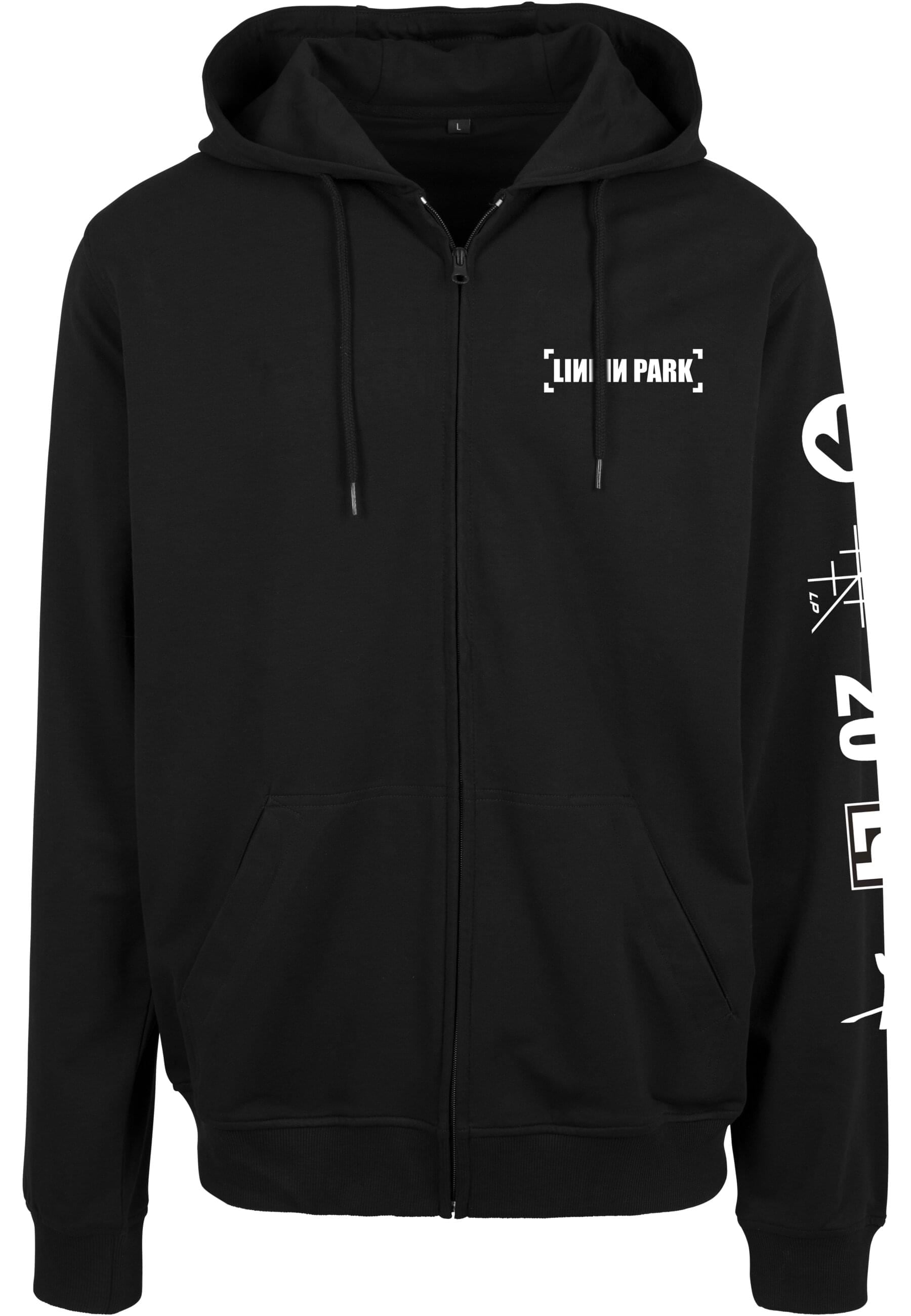 Sweatjacke »Merchcode Herren Linkin Park Anniversary Logo Zip Hoody«