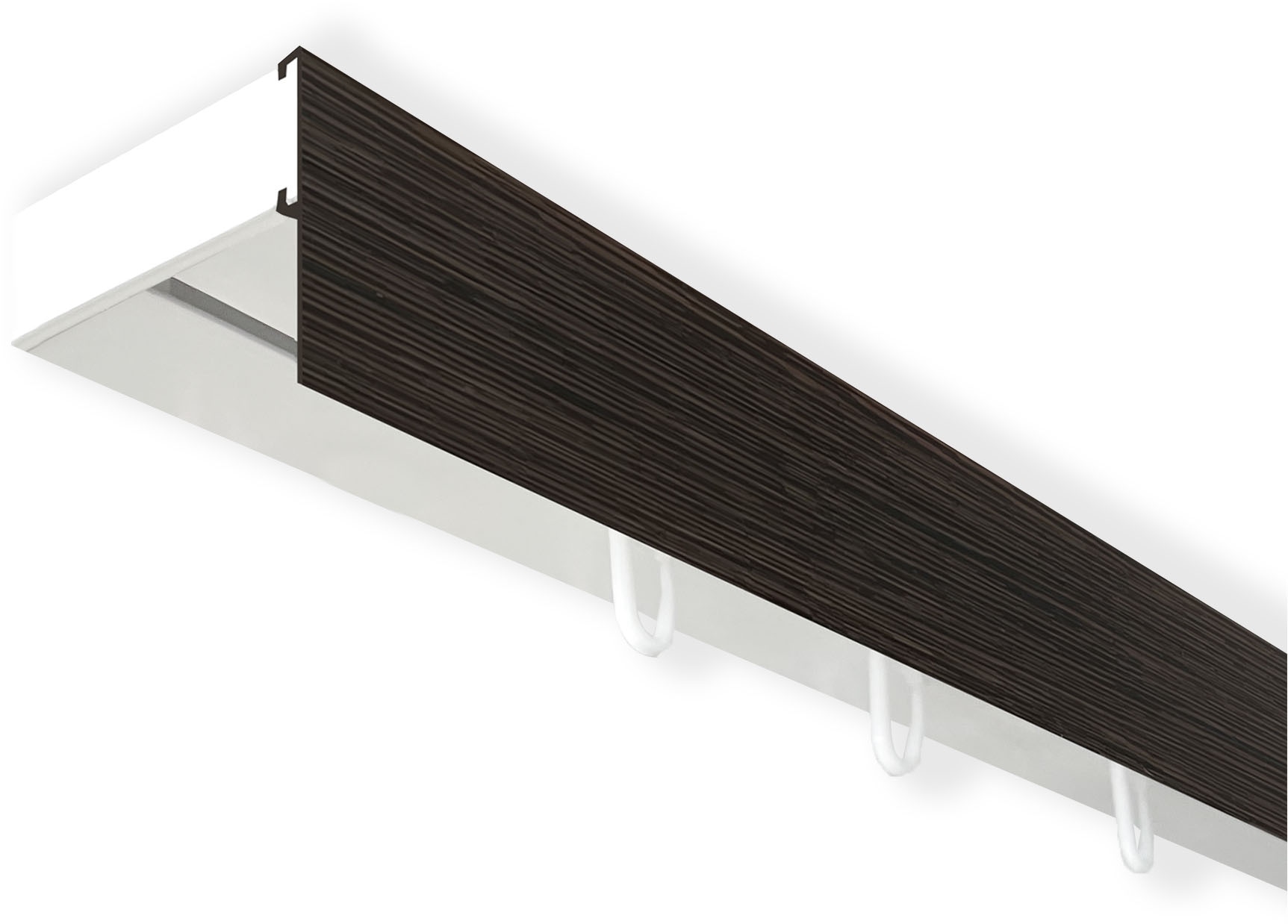 SN DECO GROUP "Vorhangschiene SH mit Blende" 1 läufig-läufig Fixmaß