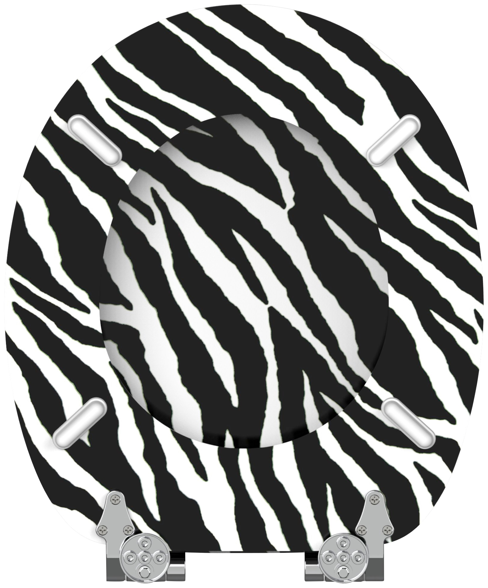 Sanilo WC-Sitz »Zebra Look«, mit Absenkautomatik