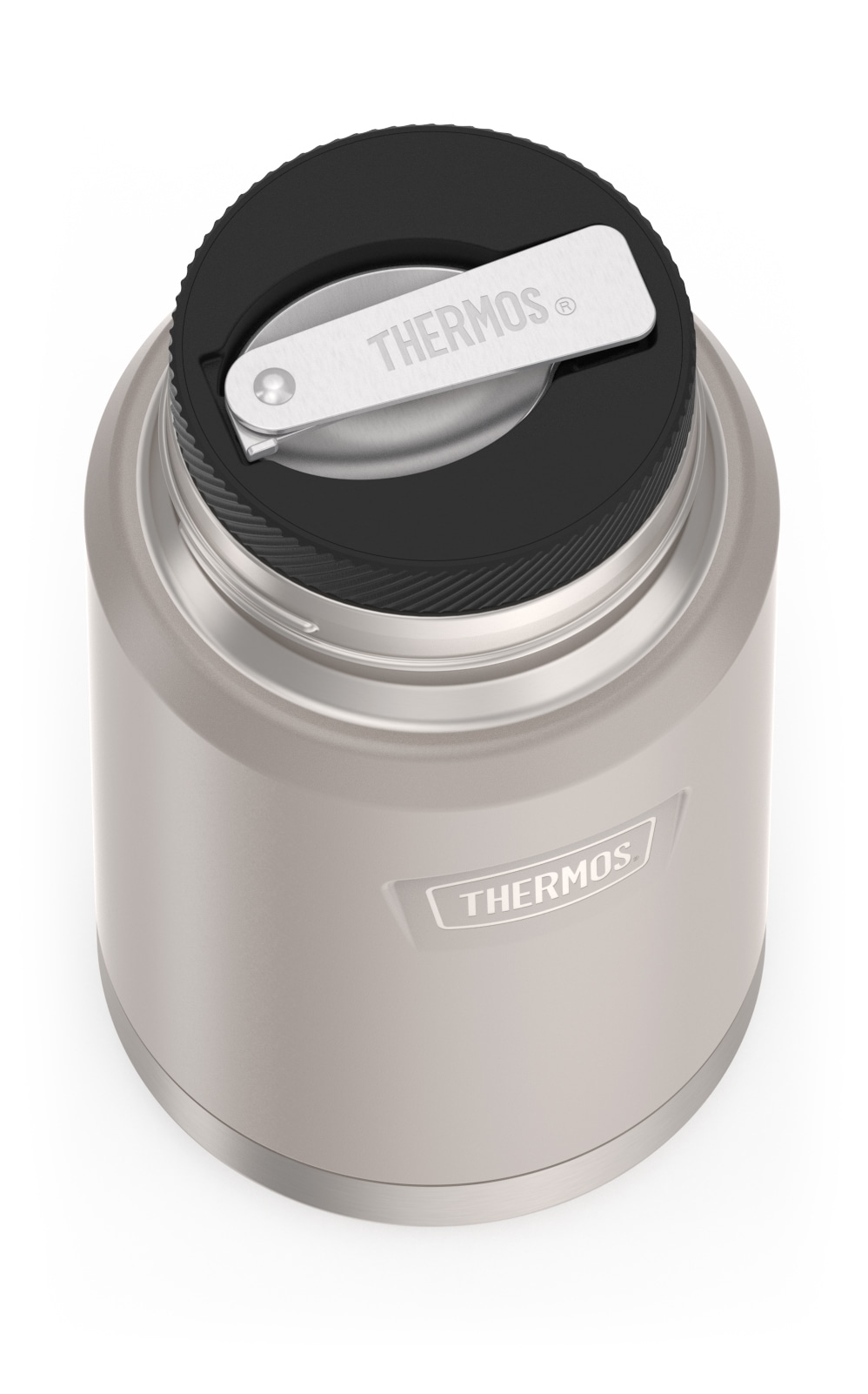 THERMOS Thermobehälter »ICON FOOD JAR, Thermobehälter für Essen, spülmaschinenfest«, (1 tlg.), 0,71l, 10h heiß & 24h kalt, dicht & auslaufsicher, mit Löffel