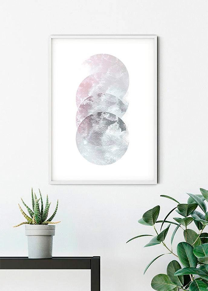 Komar Bild »Tessera Calidum«, Formen-Kunst, (1 St.), Wandbild zur Dekoration - ohne Rahmen