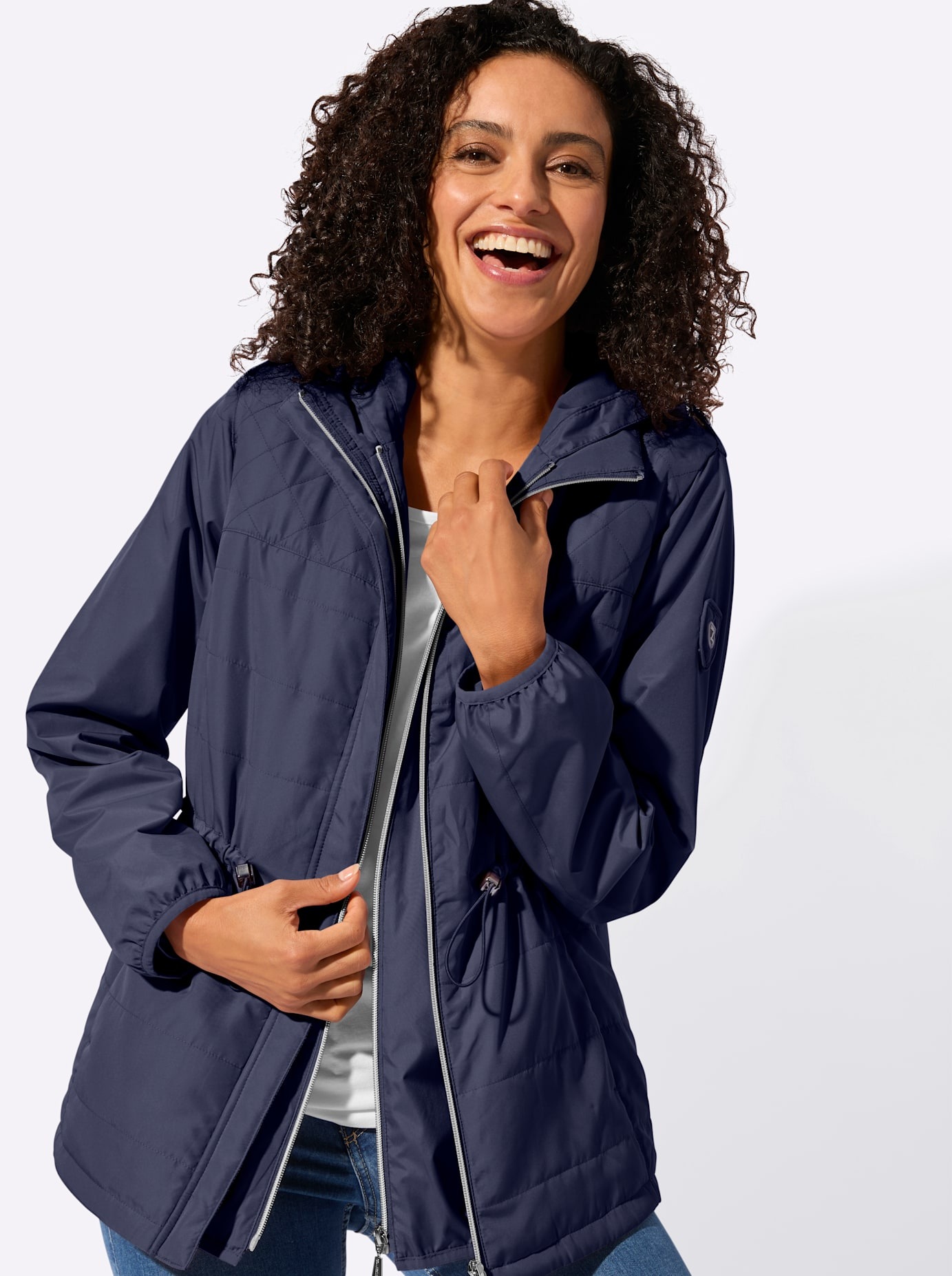 Casual Looks 3-in-1-Funktionsjacke mit Kapuze