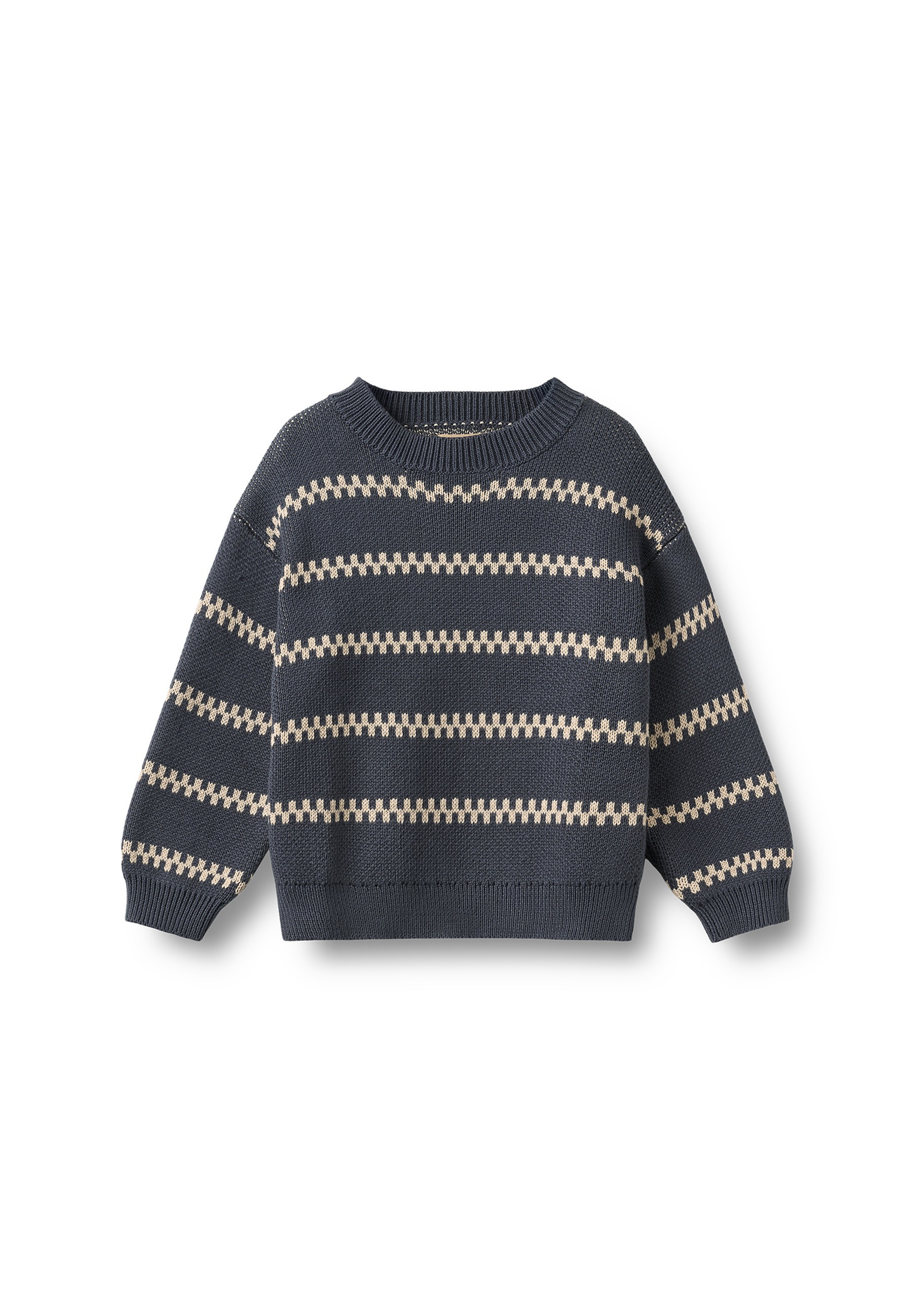 WHEAT Sweater "WHEAT Jacquard Pullover Harlow", 1