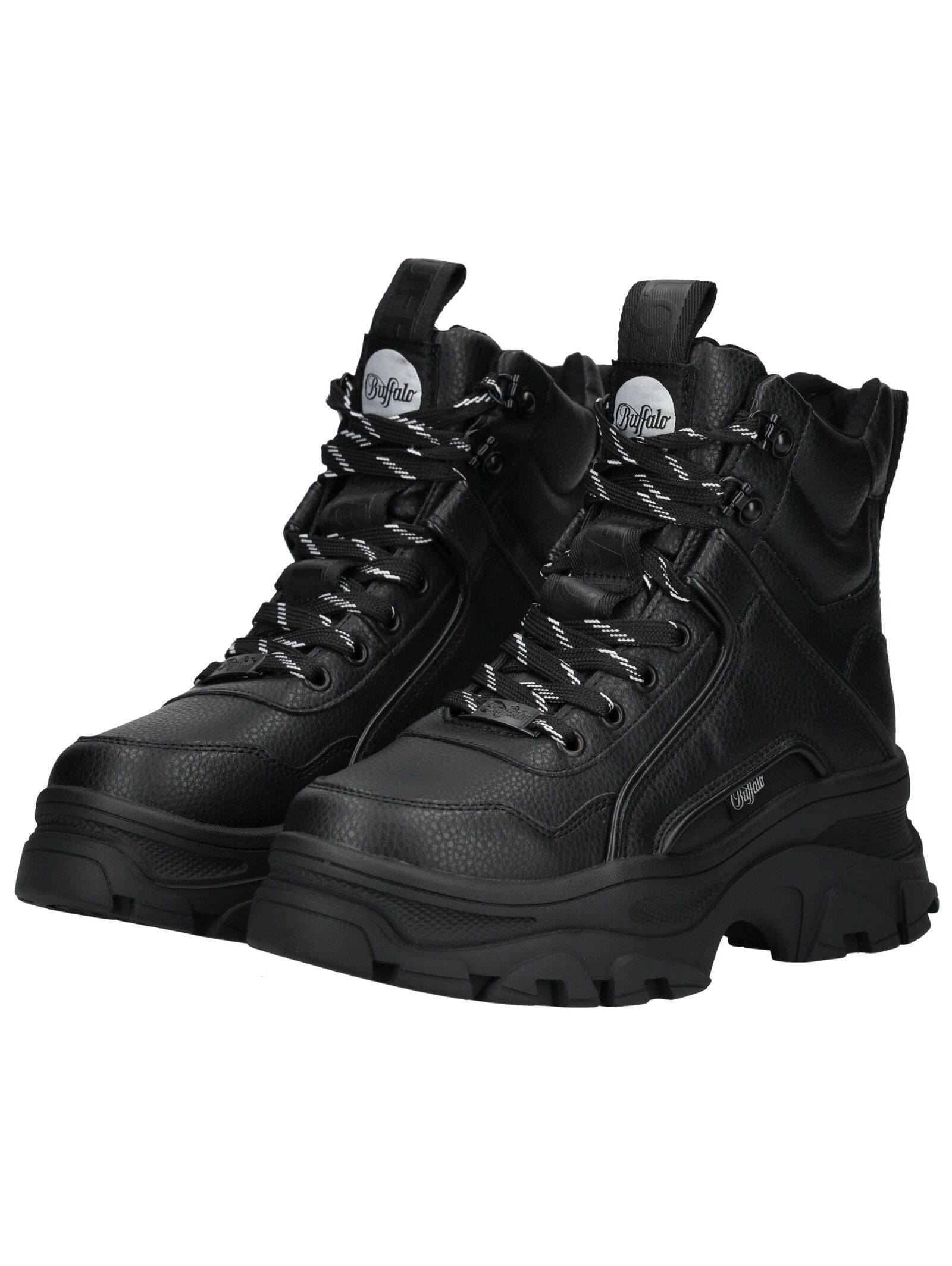 Buffalo Schnürstiefelette »Buffalo Stiefelette Lederimitat«