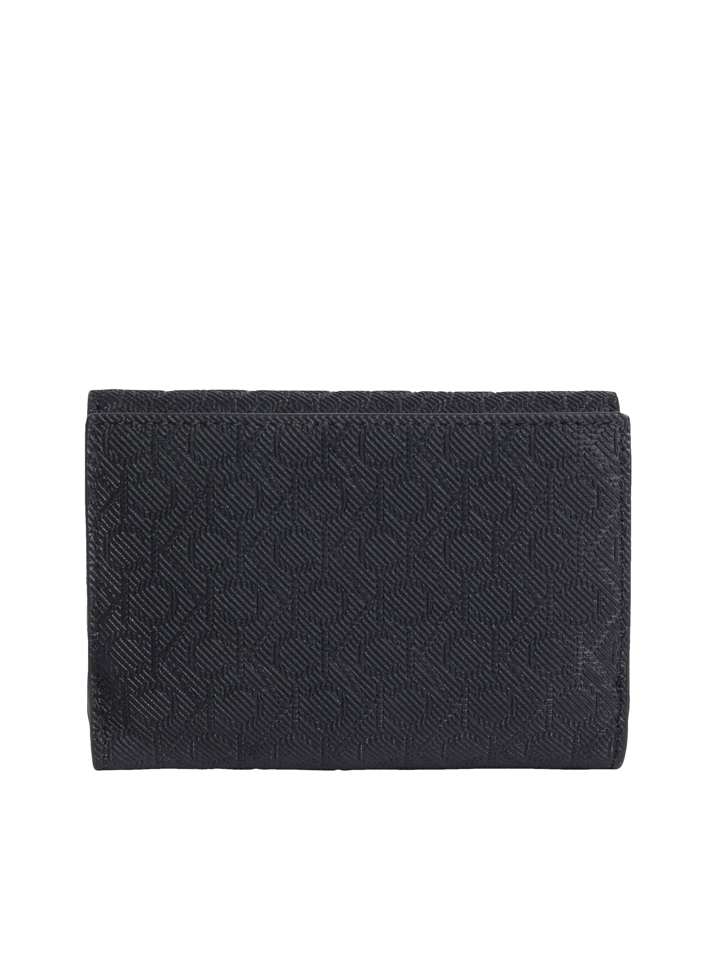 Calvin Klein Geldbörse »CK MUST AOP SMALL TRIFOLD W ZIP«, Damen Portemonnaie, Geldbeutel mit Metall-Logo