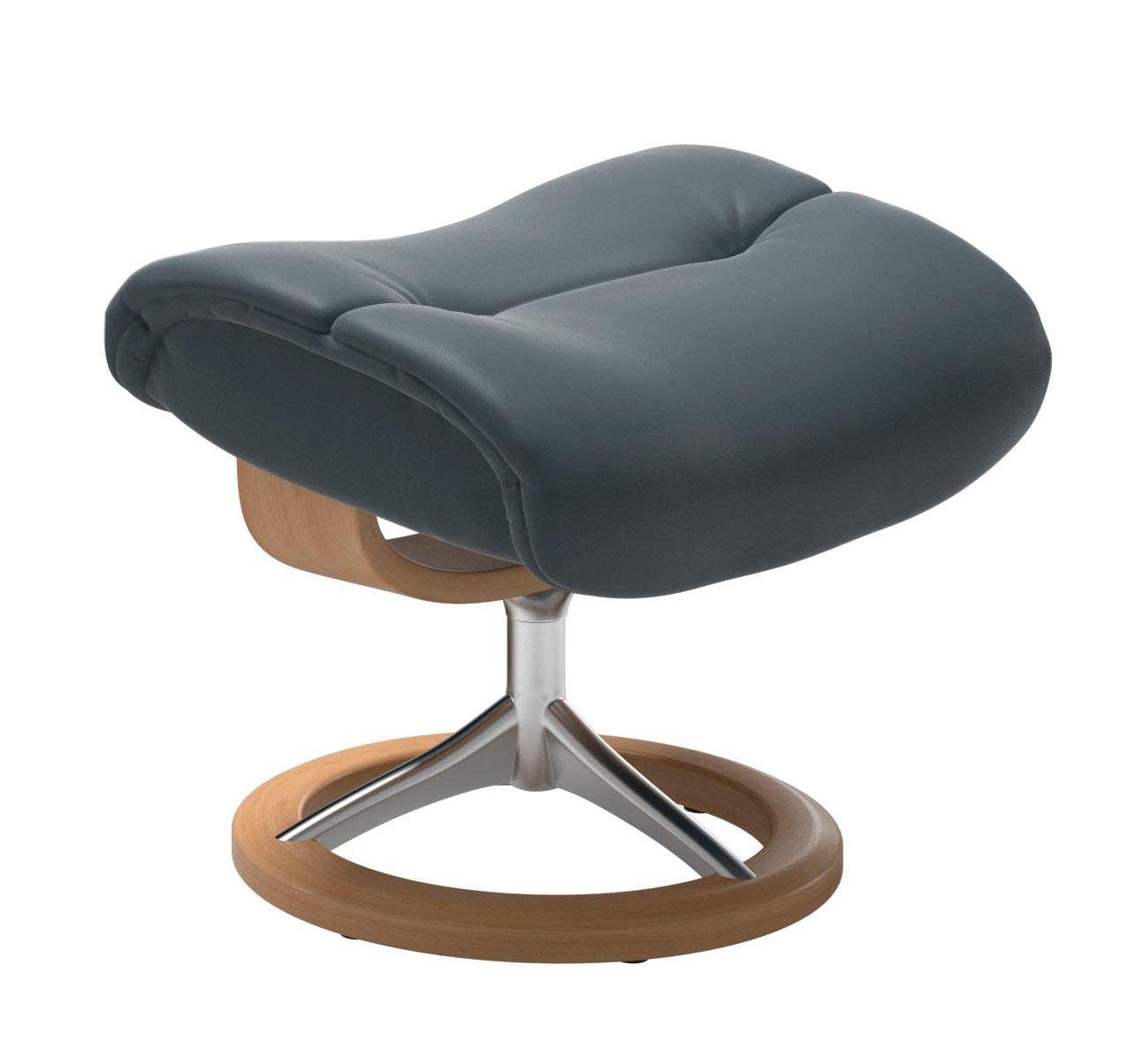 Thumbnail - Stressless Fußhocker "Sunrise" mit Signature Base, Gestell Eiche