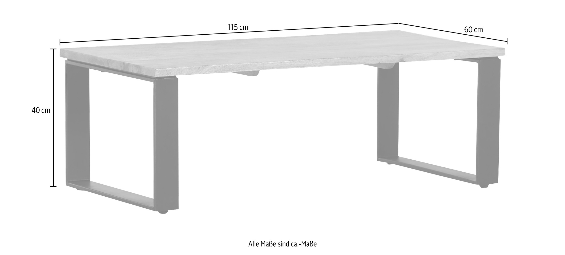 Gutmann Factory Couchtisch »Siesta«