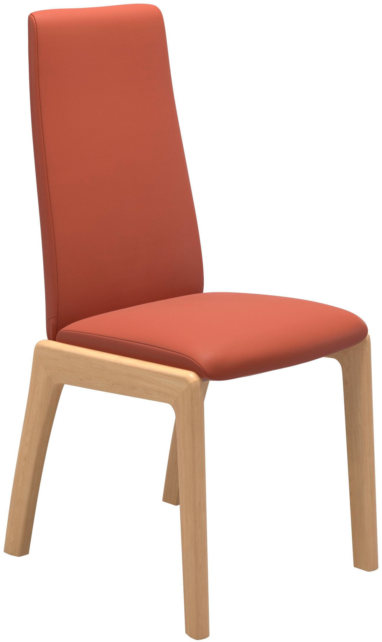 Stressless® Polsterstuhl »Laurel«, Leder PALOMA, High Back, Größe M, mit abgerundeten Beinen in Eiche natur
