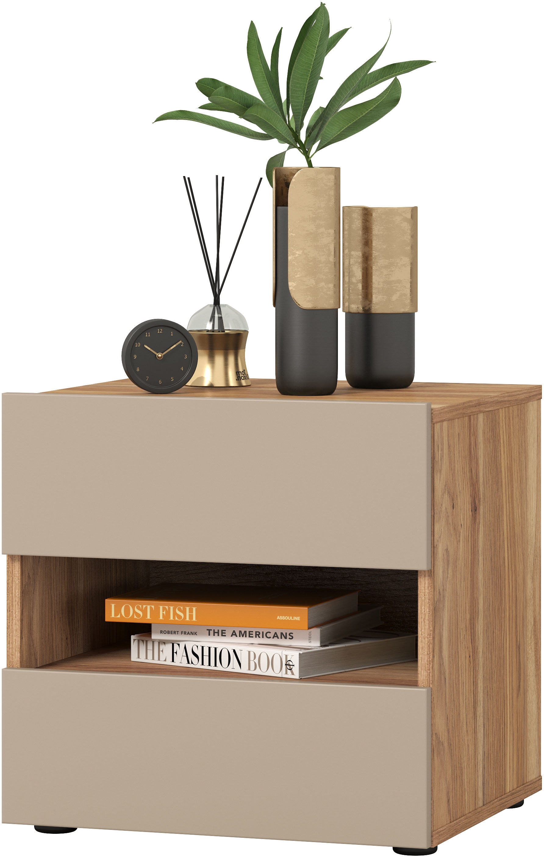 INOSIGN Schlafzimmer-Set »Wharton, Komplettschlafzimmer«, (6 tlg.), FSC-zertifizierter Holzwerkstoff, Kleiderschrank mit Innenausstattung