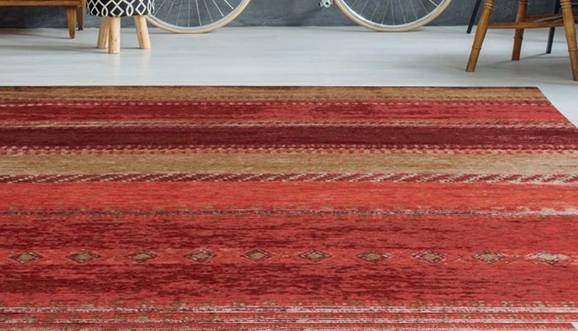 calo-deluxe Teppich »Ophir 205«, rechteckig, 8 mm Höhe, Kurzflor, Wohnzimmer