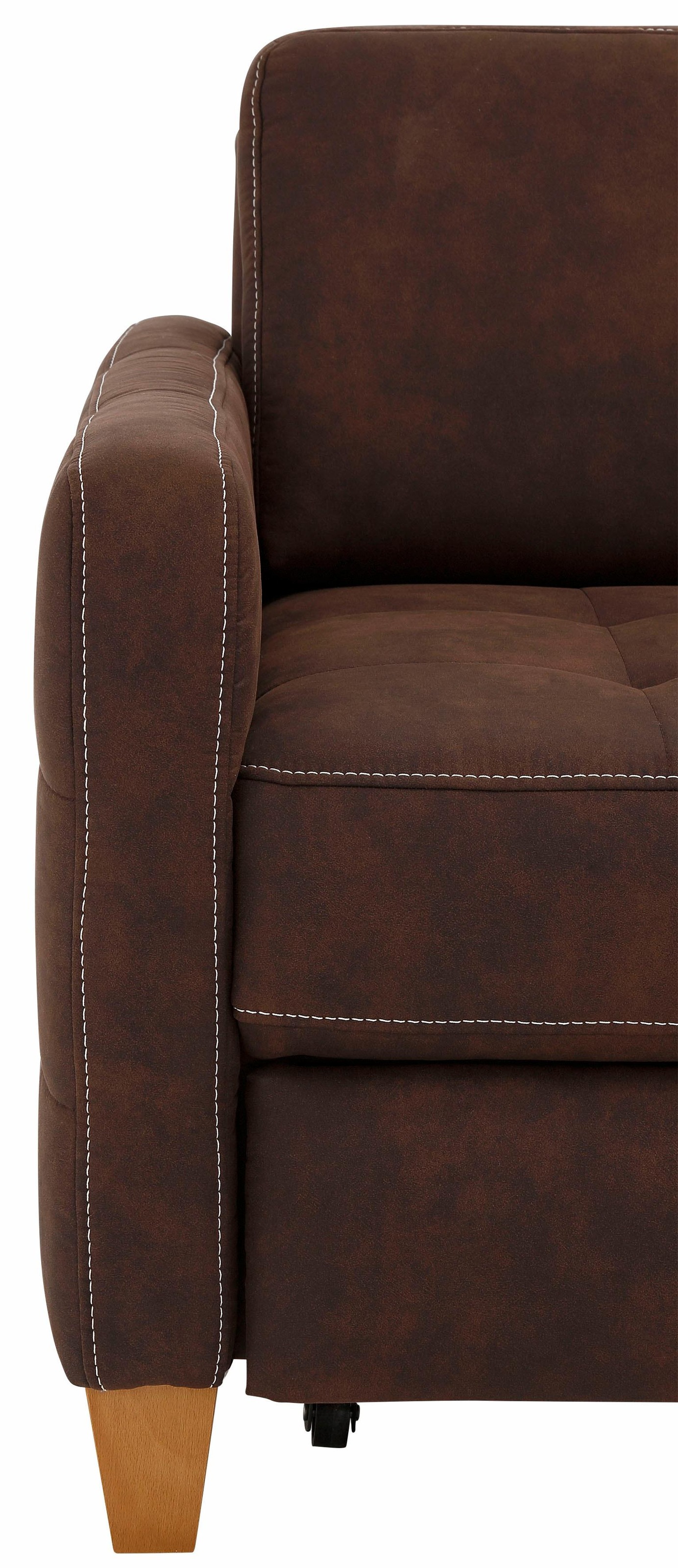 Home affaire Ecksofa »Earl L-Form«, wahlweise auch mit Bettfunktion oder Bettfunktion mit Bettkasten