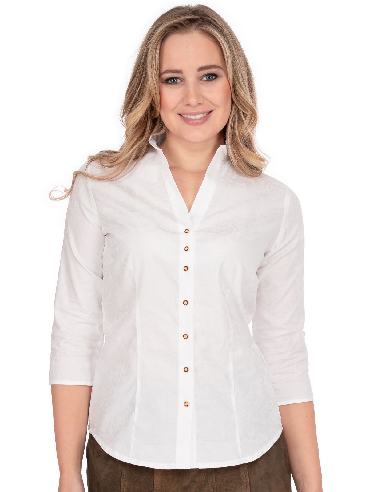 OS-Trachten Trachtenbluse »Bluse 450000-4242«