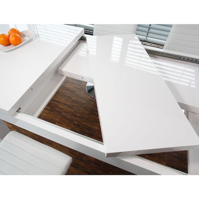 SalesFever Esstisch, erweiterbar durch Ansteckplatten bestellen | BAUR