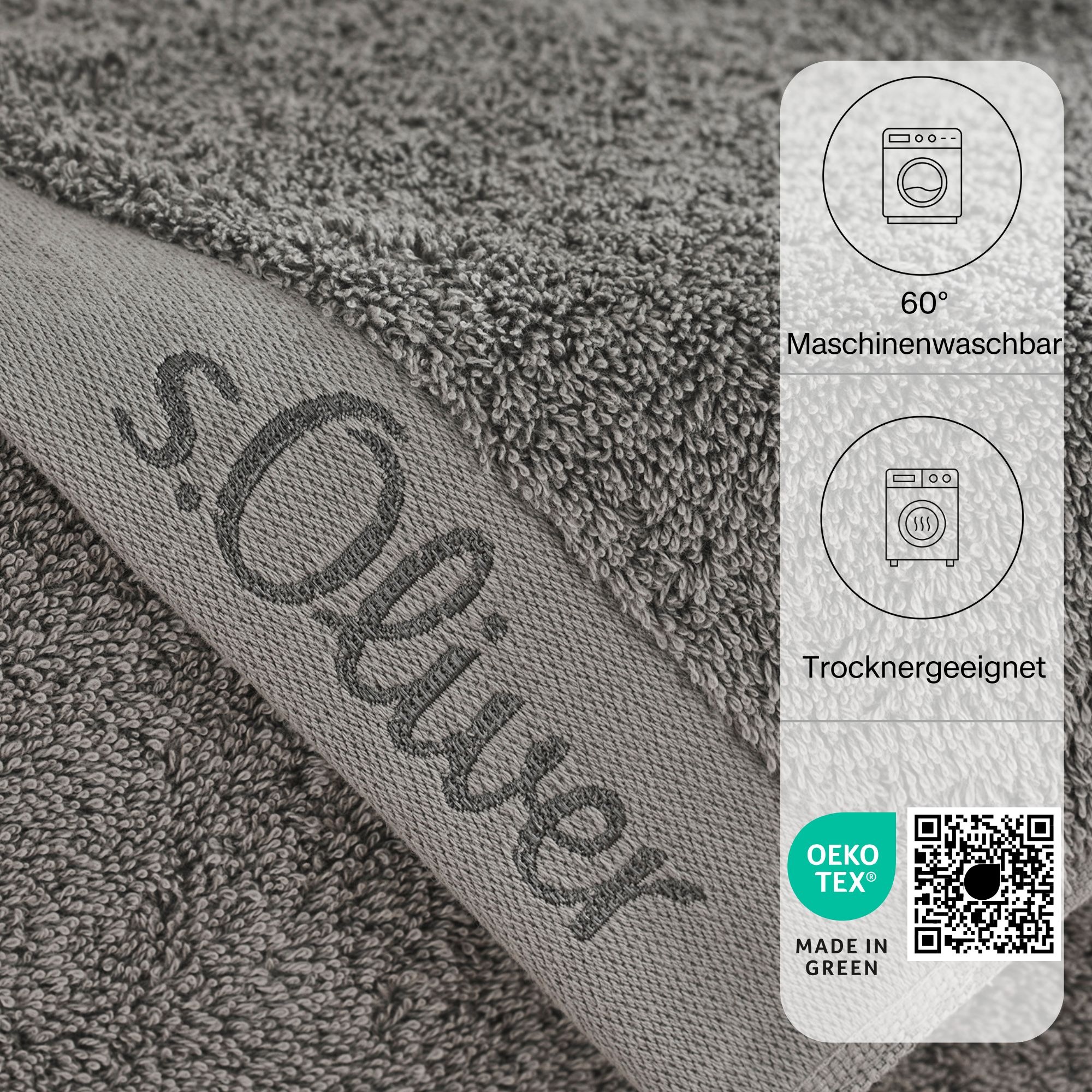 s.Oliver Duschtuch »s.Oliver, Premium Qualität, 600 gr/m², auch als Sets erhältlich«, (1 St., Badetuch 70 x 140 cm), große Farbauswahl, auch als Handtuch, Waschhandschuh, Gästetuch