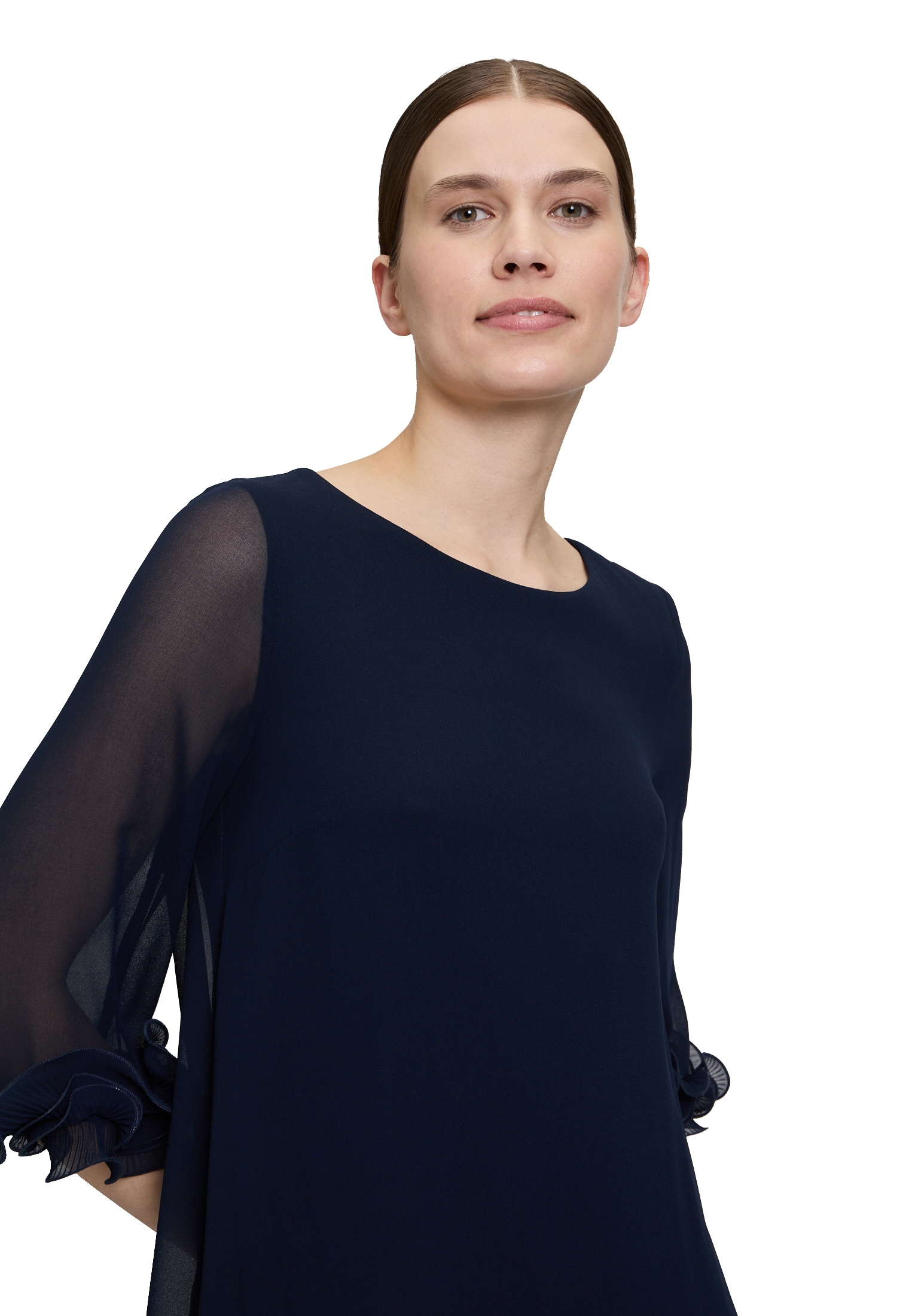 Vera Mont Cocktailkleid »Vera Mont Cocktailkleid mit Rüschen«, Rüschen