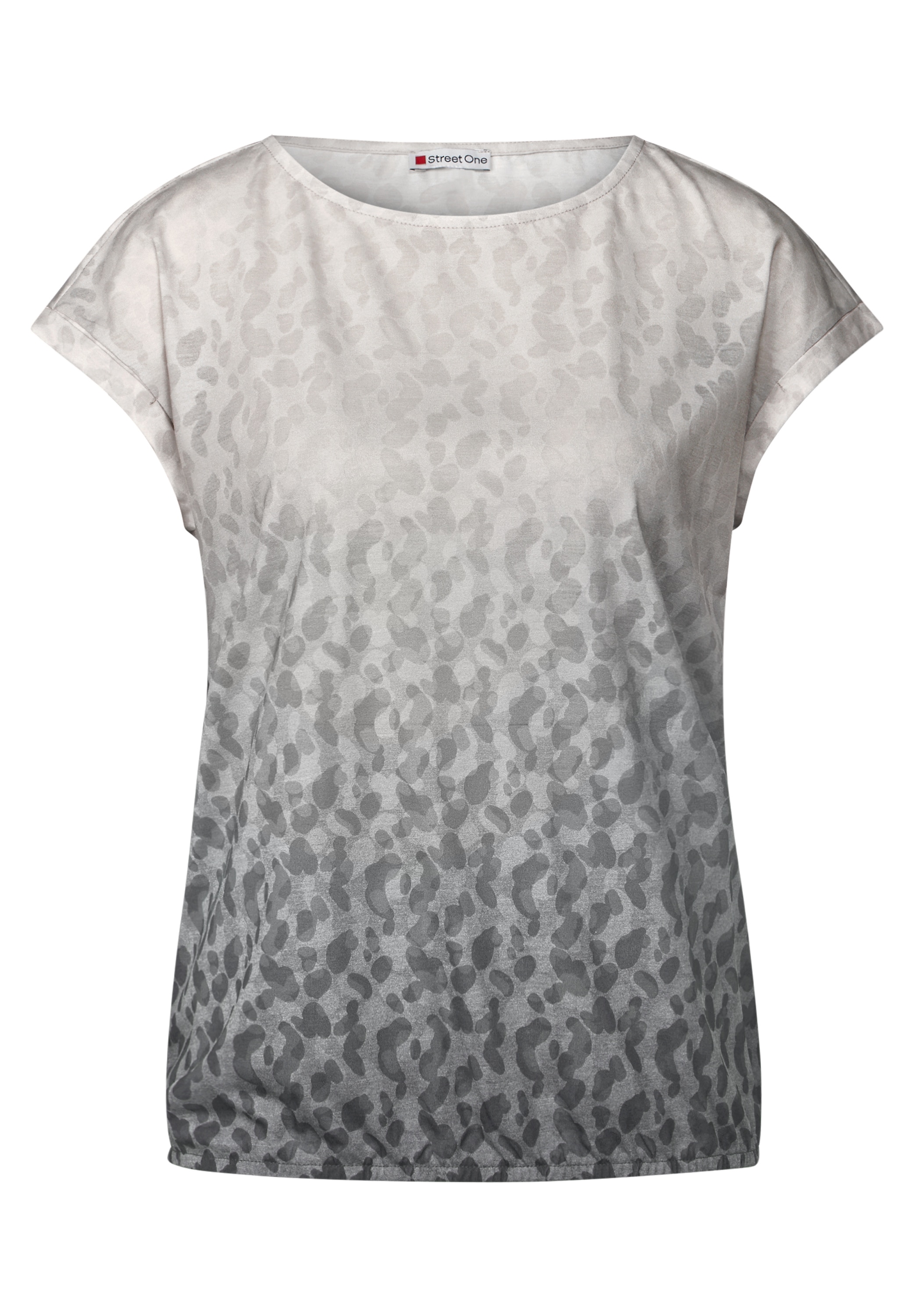 STREET ONE T-Shirt, mit Elastiksaum