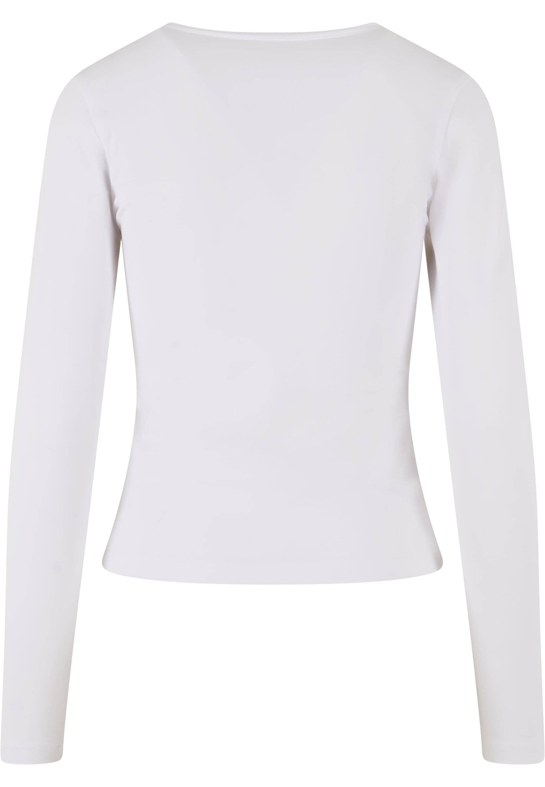 URBAN CLASSICS Longsleeve »Urban Classics Ladies Basic Super Slim Longsleeve«, (1 tlg.)