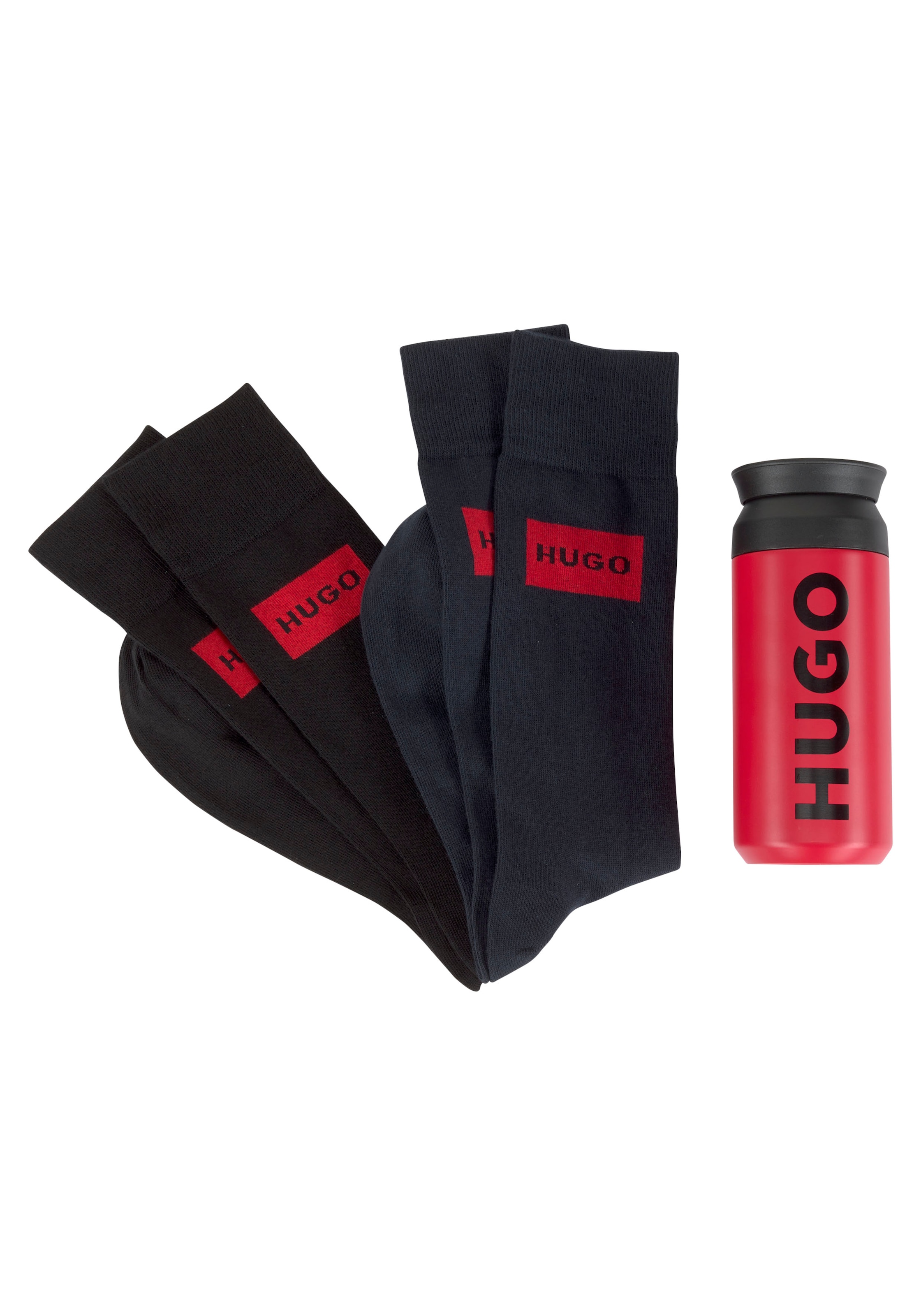 HUGO Socken »2P RS GADGET GIFTSE« (Packung ...