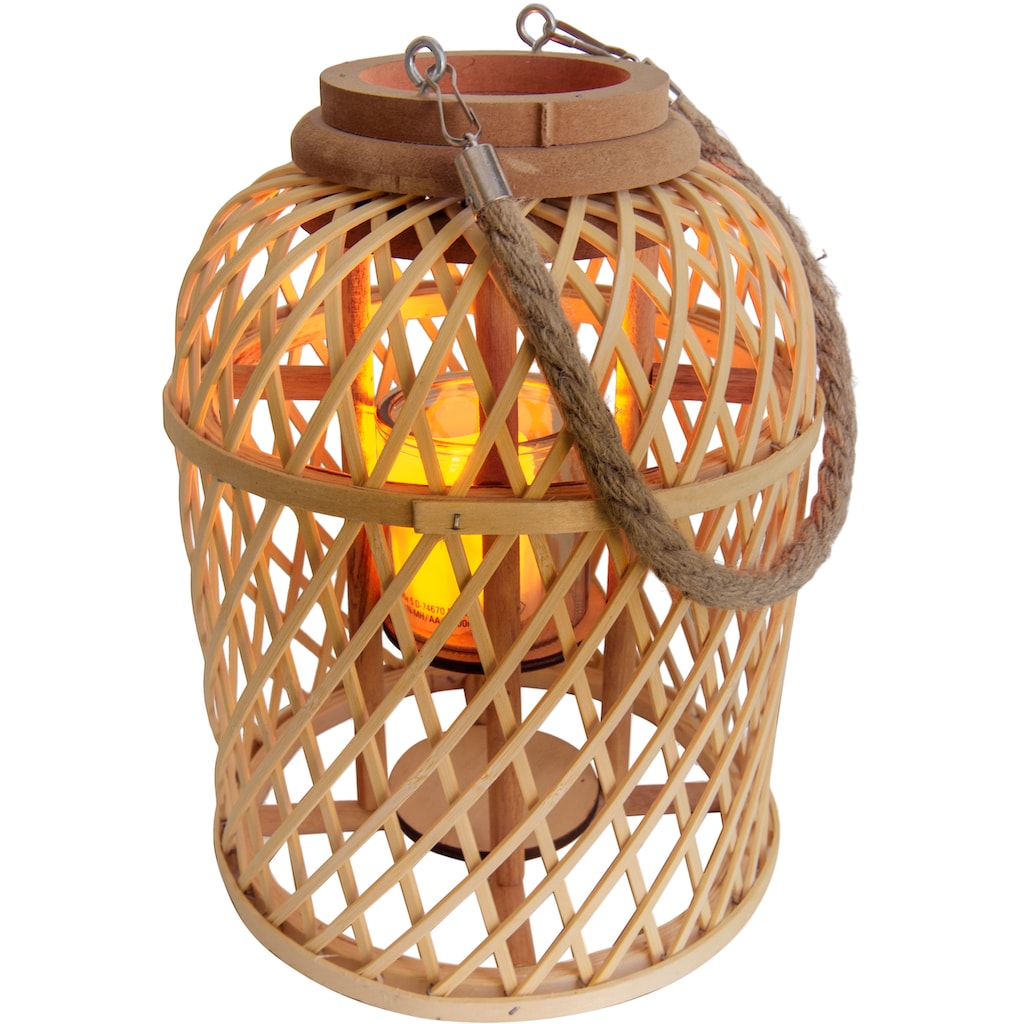 näve LED Solarleuchte »Basket«, 1 flammig-flammig, Outdoor Leuchte>>Basket