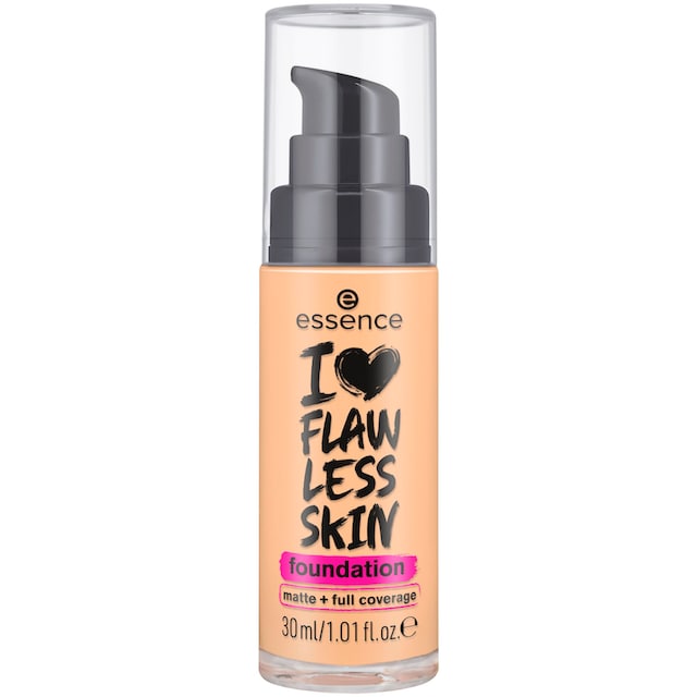 Essence Foundation »I LOVE FLAWLESS Foundation«, (Set, 3 tlg.) | BAUR