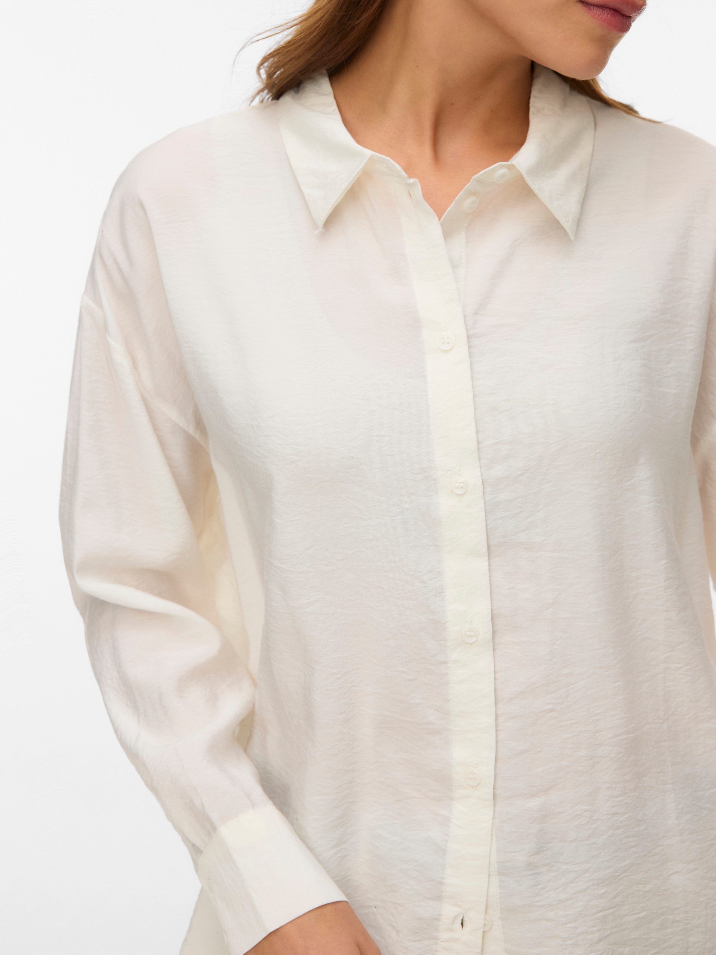 Vero Moda Hemdbluse »VMKAJA LS SHIRT WVN« mit Streifen