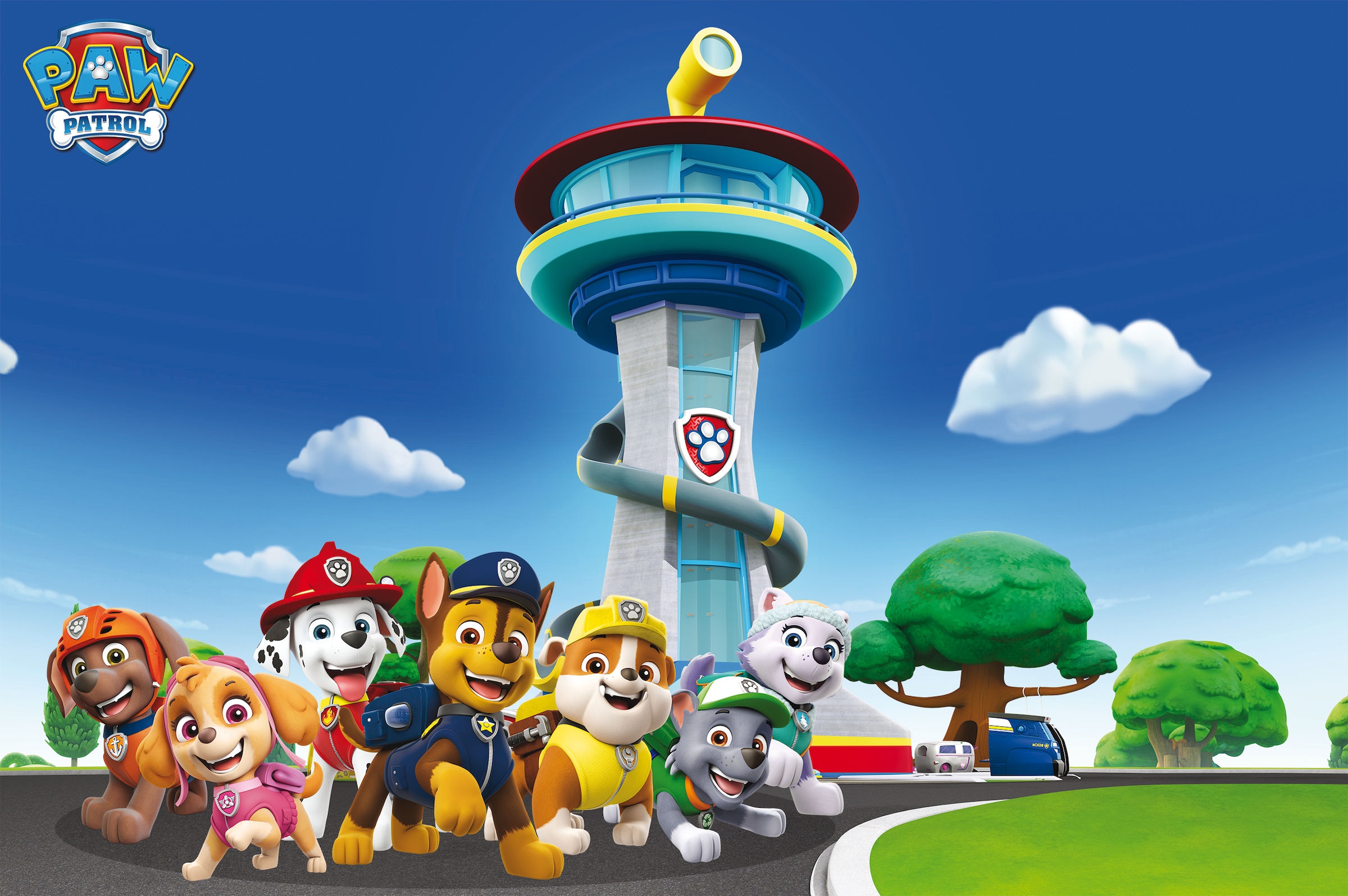 Bönninghoff Leinwandbild "Paw Patrol", Filmfiguren, (1 St.), BxH: 90x60 cm günstig online kaufen