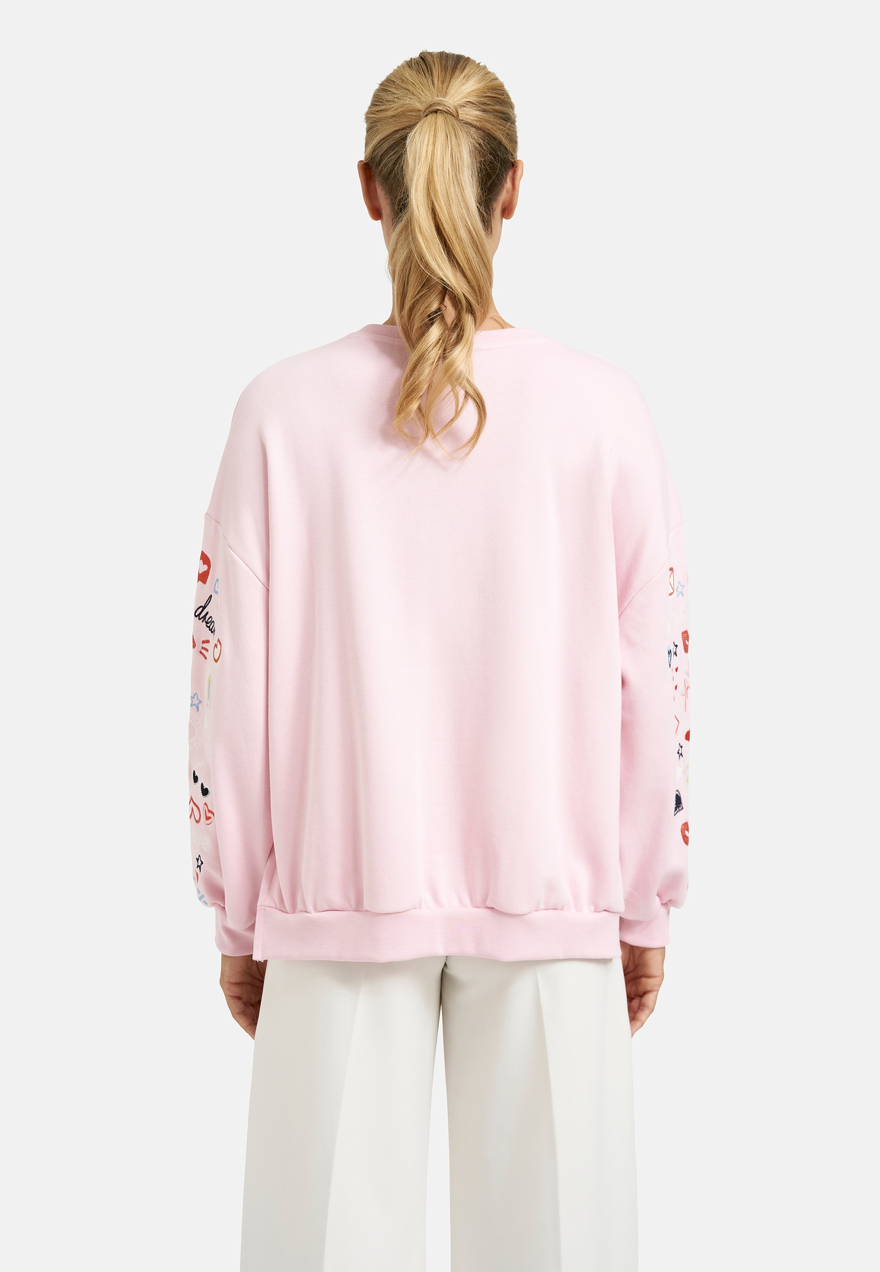 Smith & Soul Sweater , mit überschnittener Schulter & Seitenschlitze
