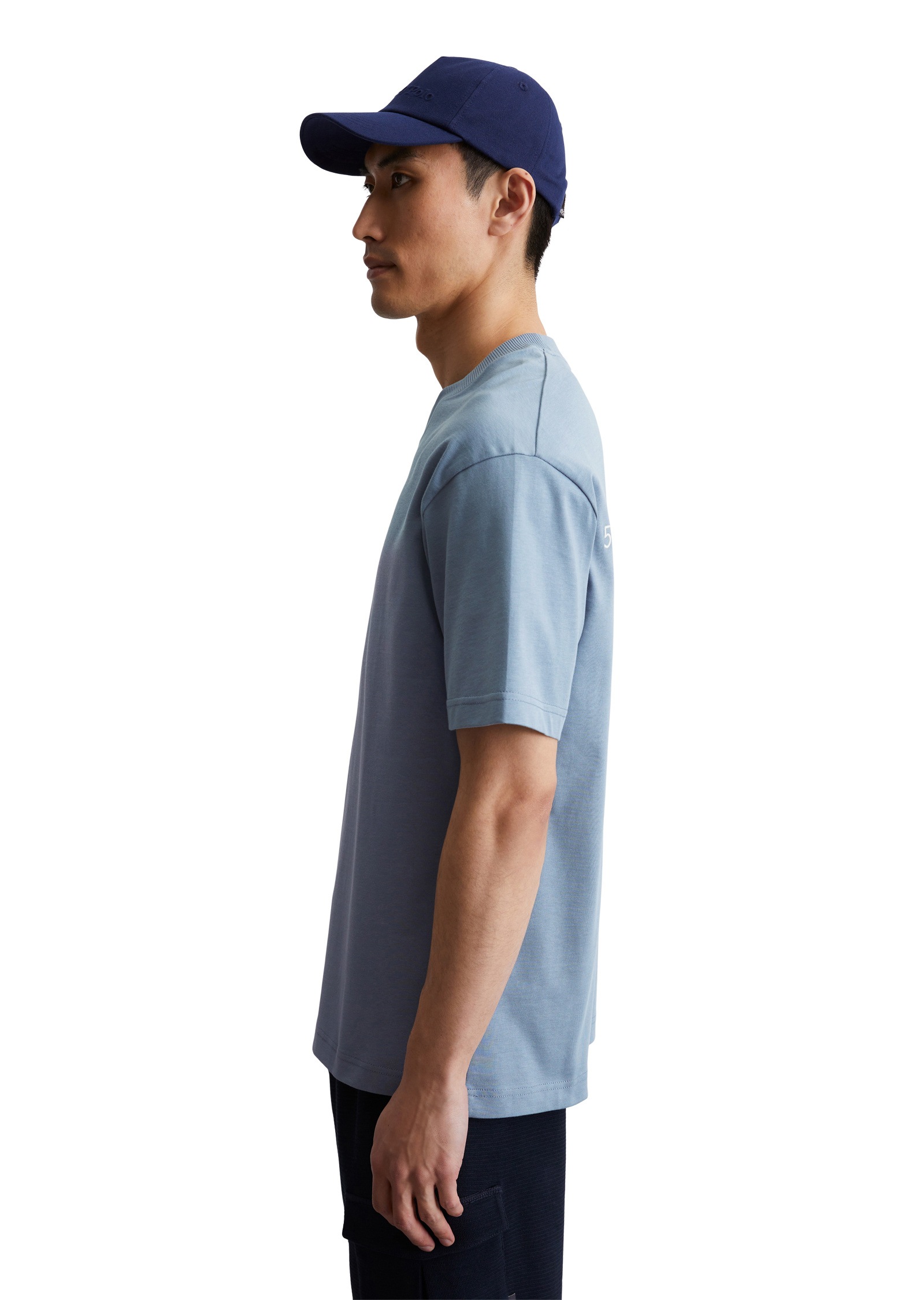 Marc OPolo T-Shirt "aus schwerem Bio-Baumwoll-Jersey" günstig online kaufen