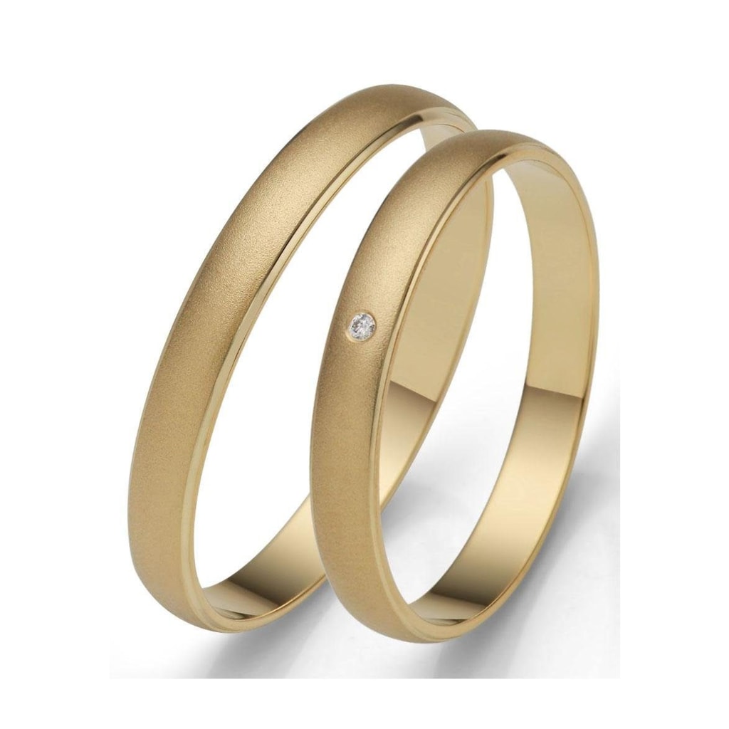 Firetti Trauring »Schmuck Geschenk Gold 375 Hochzeit Ehering "LIEBE"«