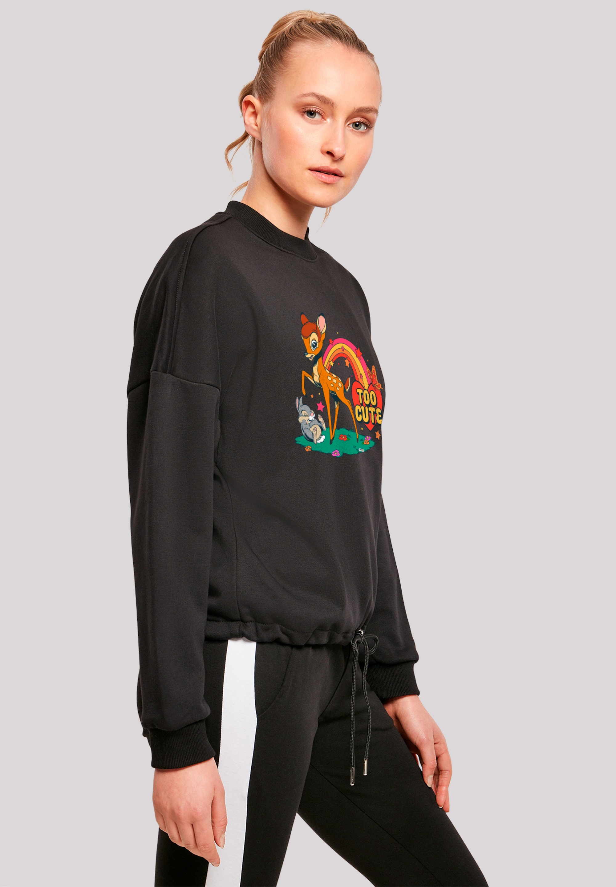 F4NT4STIC Sweatshirt »Disney Bambi Too Cute«, Premium Qualität