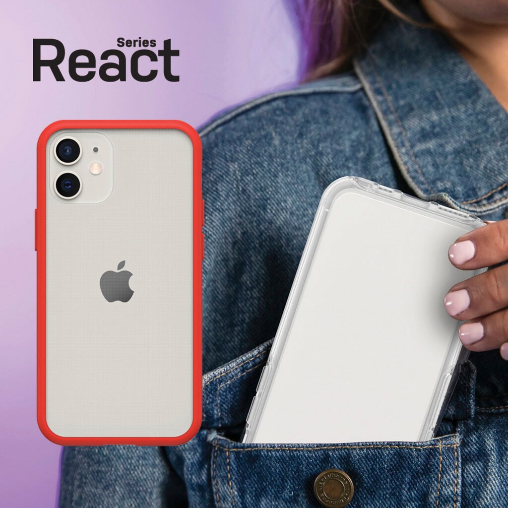 Otterbox Smartphone-Hülle »React iPhone 12 mini«, iPhone 12 Mini