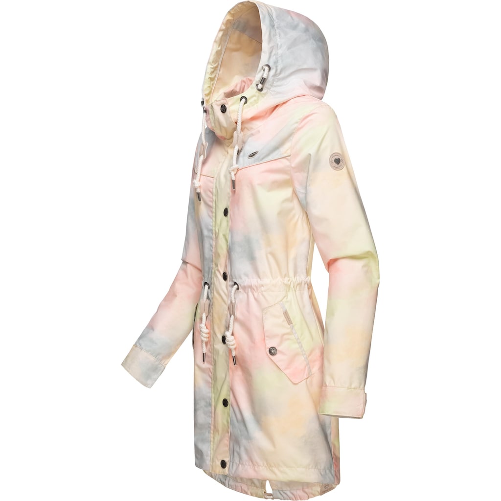 Ragwear Parka »Canny Ombre Intl.«, mit Kapuze