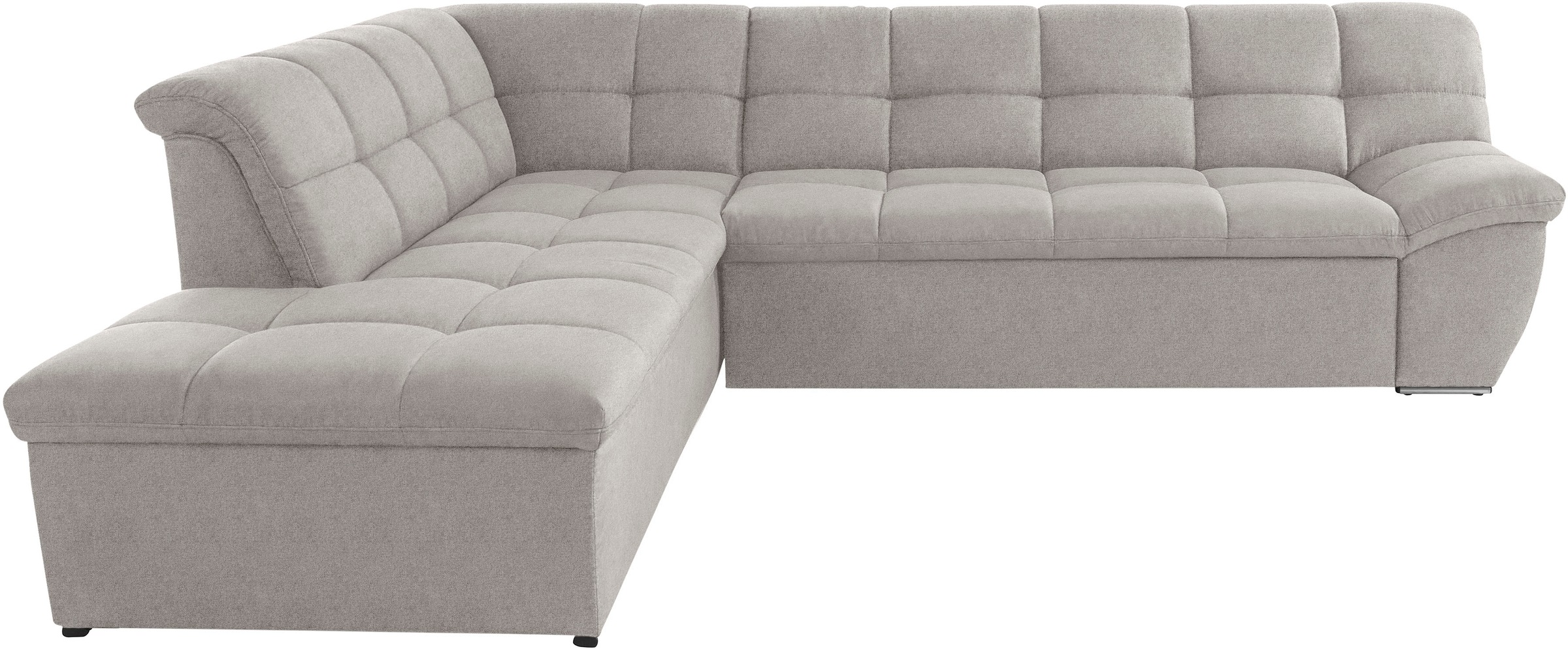 DOMO collection Ecksofa "Lagoa, moderne Sitzheftung, bequem und komfortabel günstig online kaufen