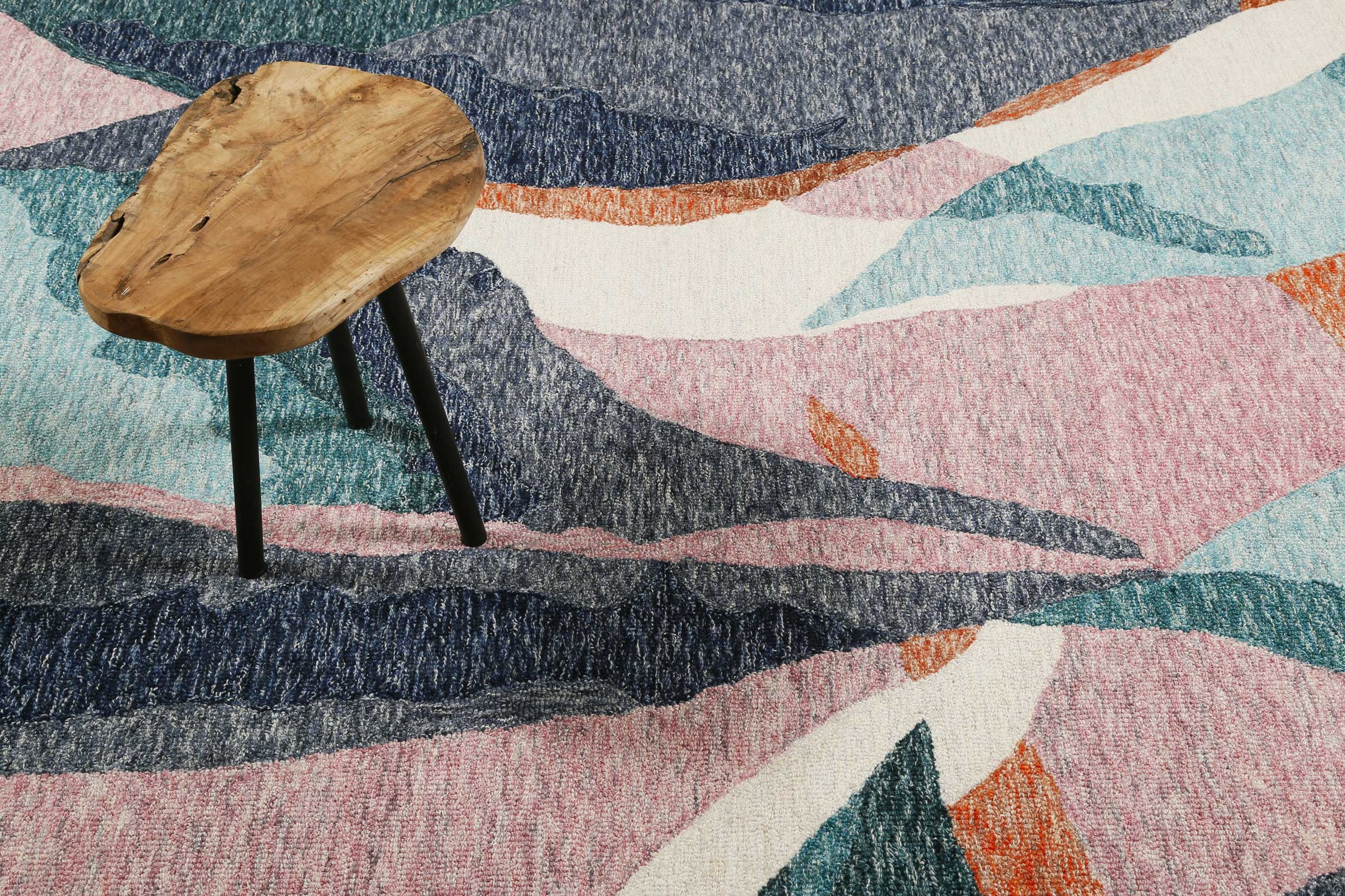 Esprit Teppich »Hills, ESP-39871«, rechteckig, 8 mm Höhe, handgetuftet, modern, abstraktes Design für Wohn-, Schlafzimmer