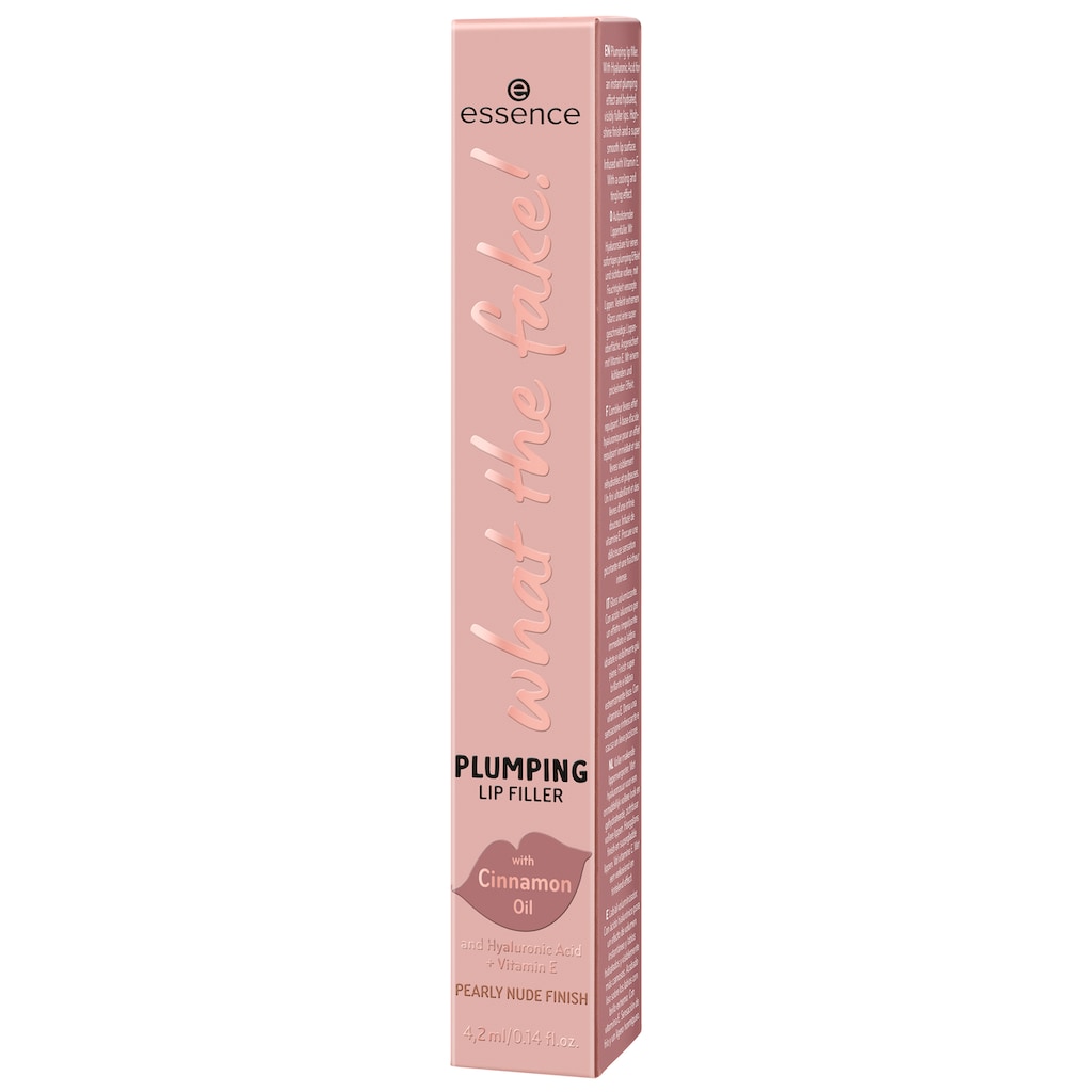 Essence Lipgloss »what the fake! PLUMPING LIP FILLER 02«, (Set, 3 tlg.)