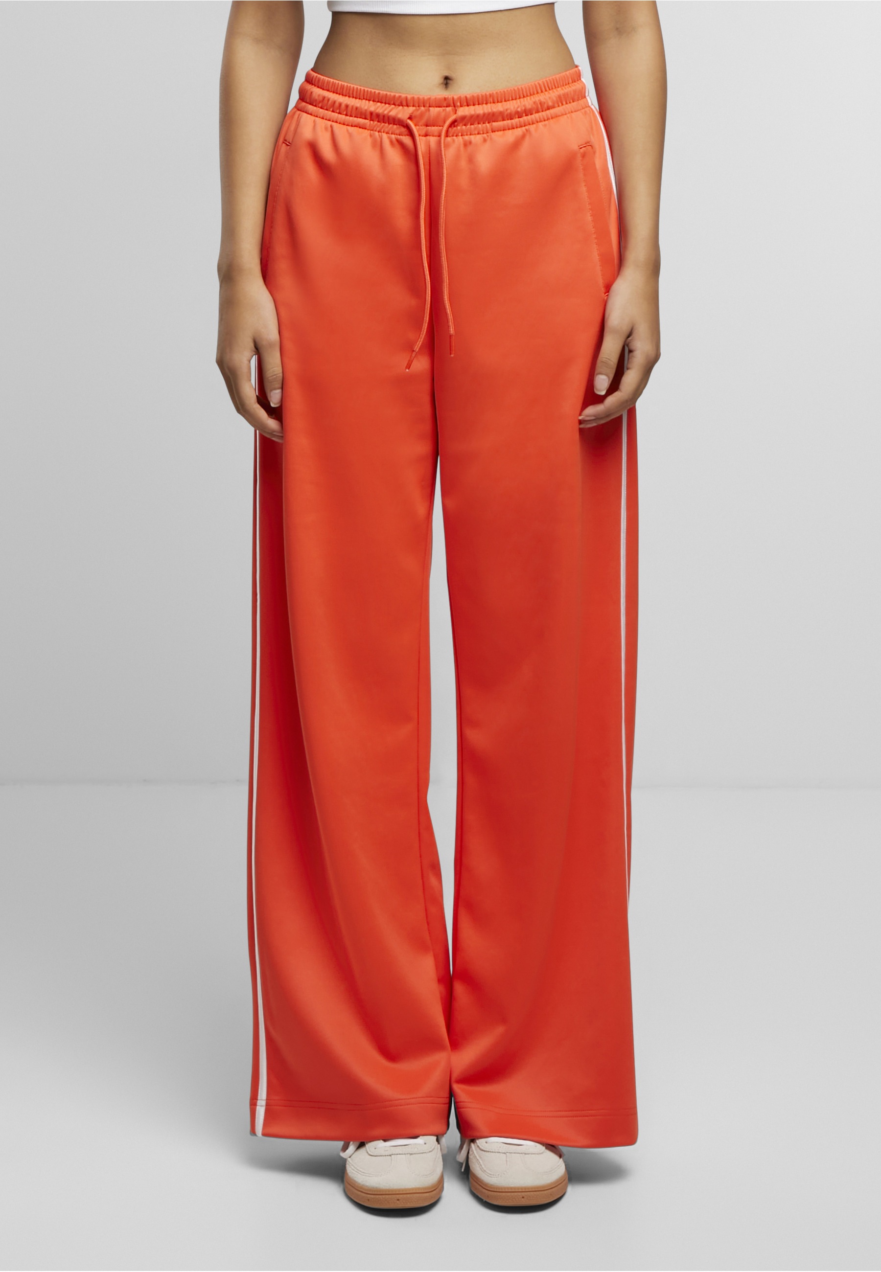 URBAN CLASSICS Jogginghose »Urban Classics Ladies Wide Leg Track Pants«
