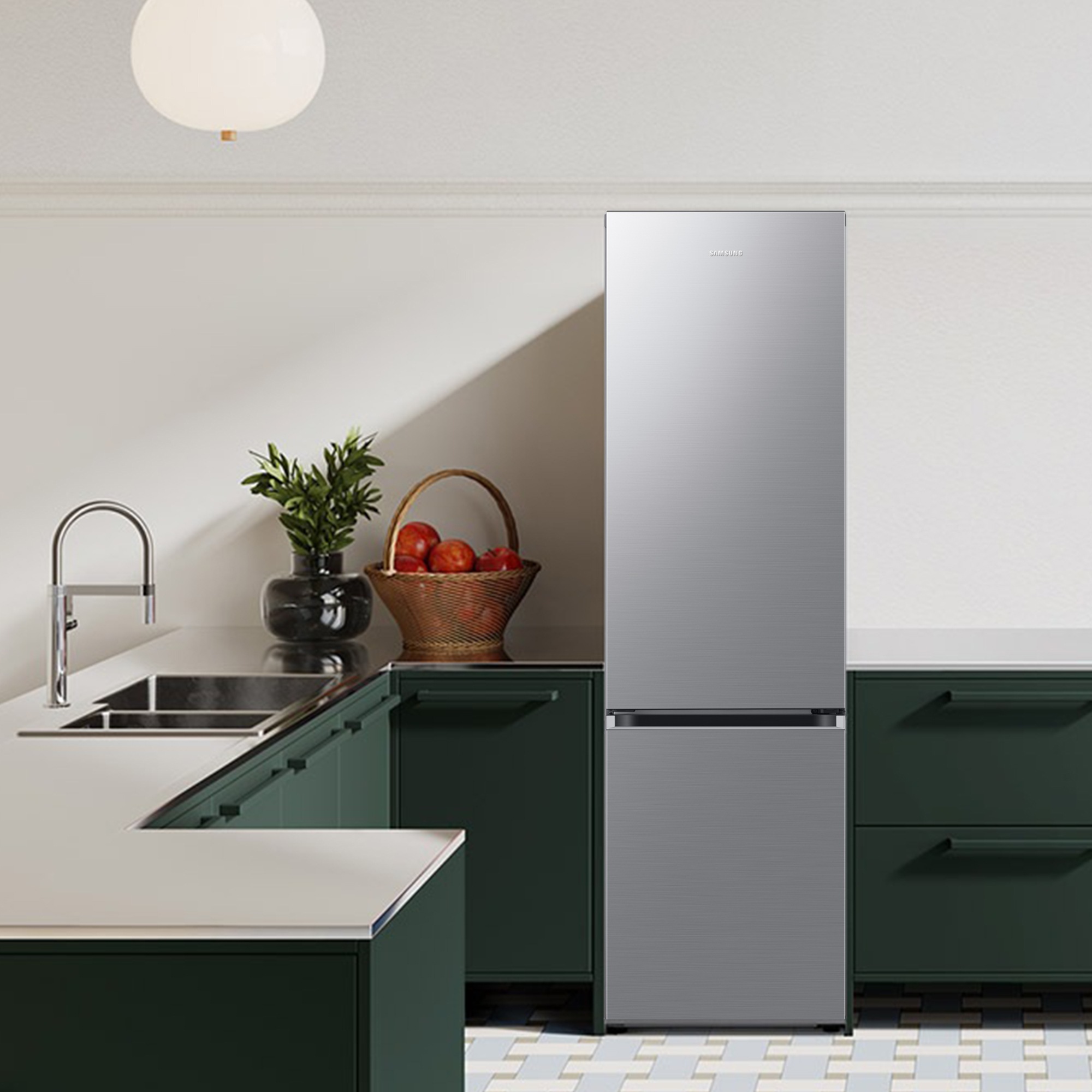 Thumbnail - Samsung Kühl-/Gefrierkombination "RL38T607BS9" 203 cm hoch 59,5 cm breit