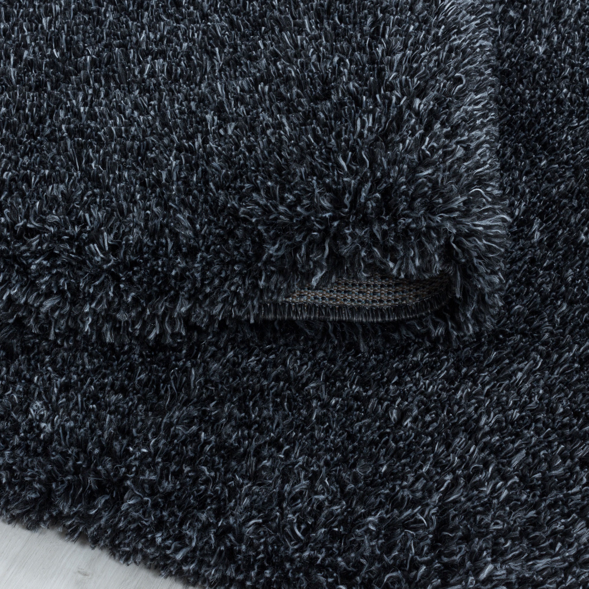 Ayyildiz Teppiche Hochflor-Teppich »FLUFFY 3500«, rund, 50 mm Höhe, Langflor, Shaggy, uni, robust, auch rechteckig erhältlich, Wohnzimmer