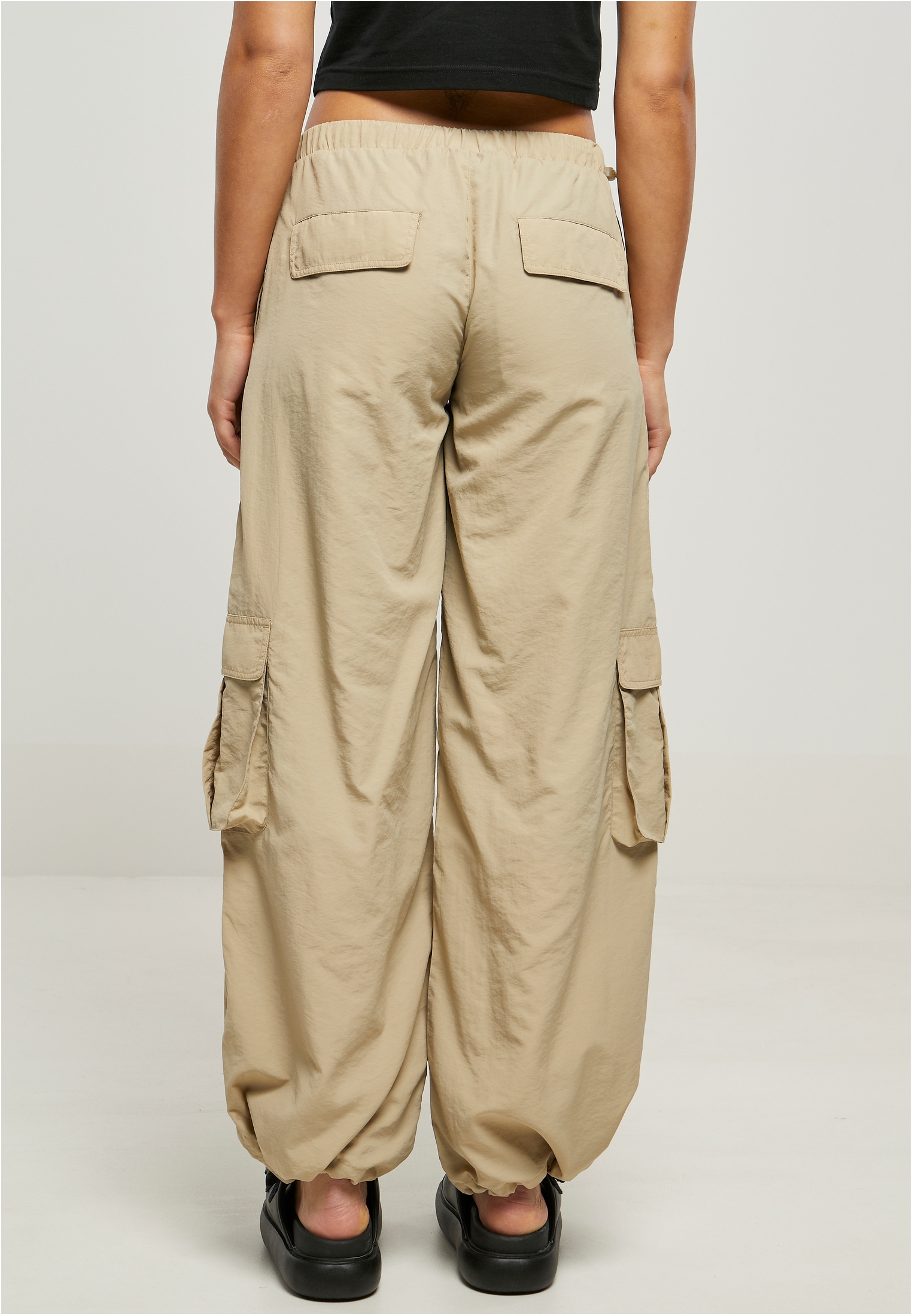 Pants«, URBAN BAUR CLASSICS Wide Nylon online (1 Crinkle Cargo tlg.) | Ladies »Damen Cargohose bestellen