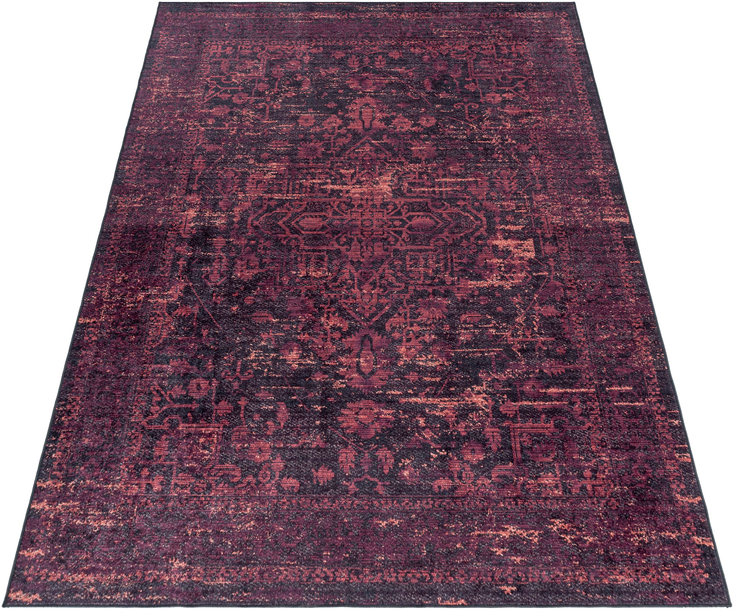 Ayyildiz Teppiche Teppich "FIESTA 4304" rechteckig 6 mm Höhe Läufer, pflege günstig online kaufen