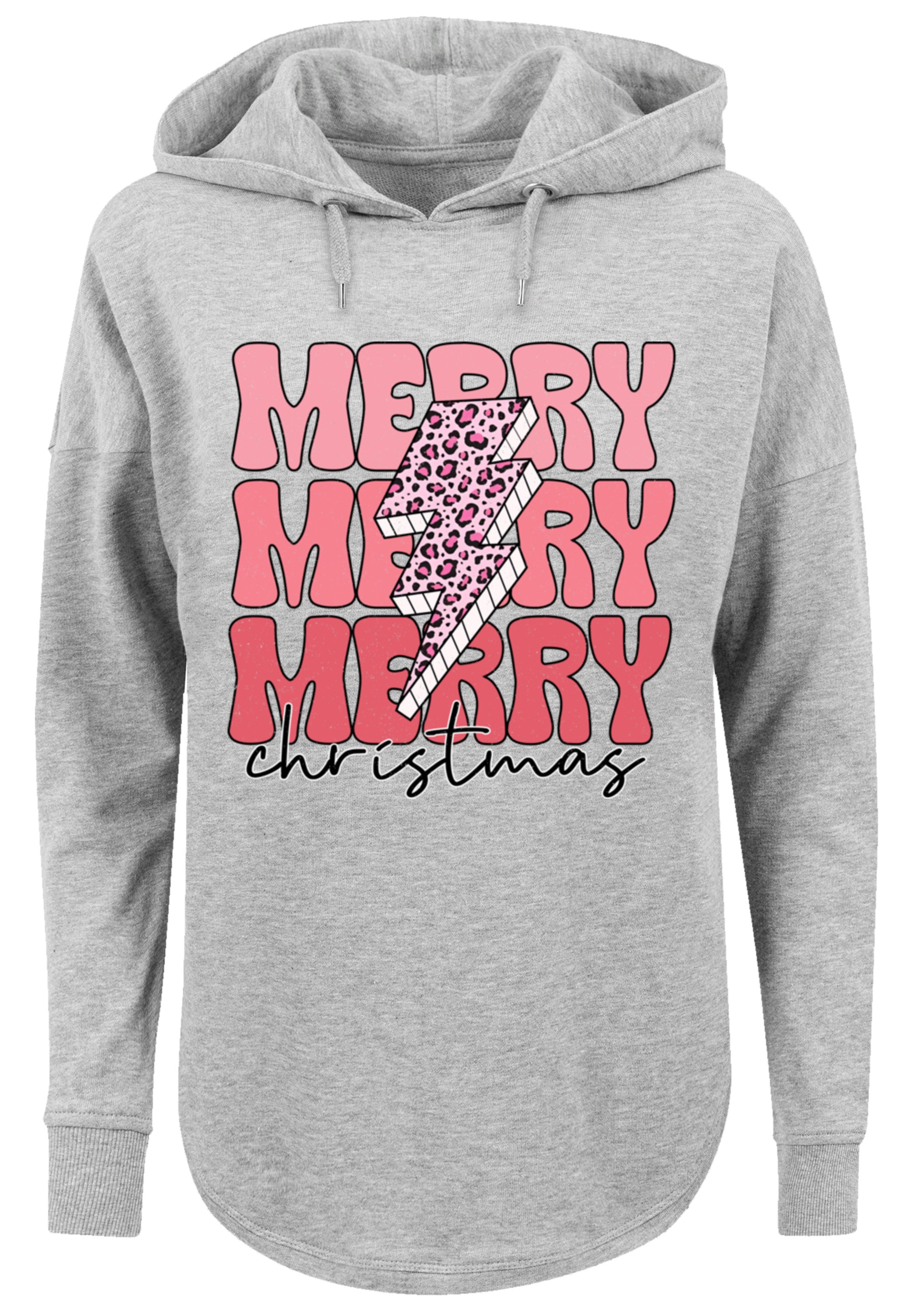 F4NT4STIC Kapuzenpullover »Merry Weihnachten Print Leo Print«, Premium Qualität, Weihnachts-Kollection