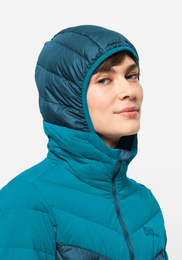 Jack Wolfskin Daunenjacke »TUNDRA DOWN HOODY W«, mit Kapuze