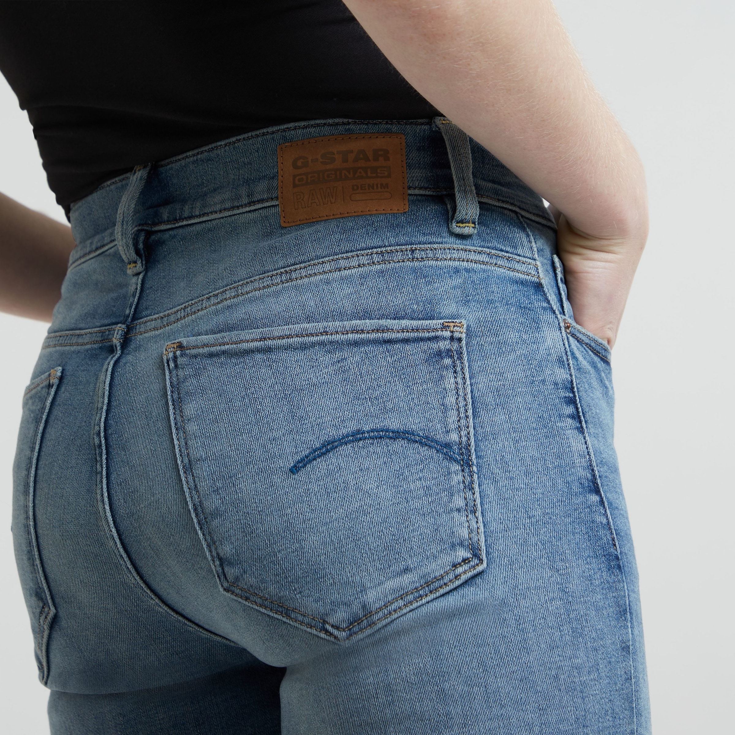 G-STAR Straight-Jeans »Strace Straight Wmn«
