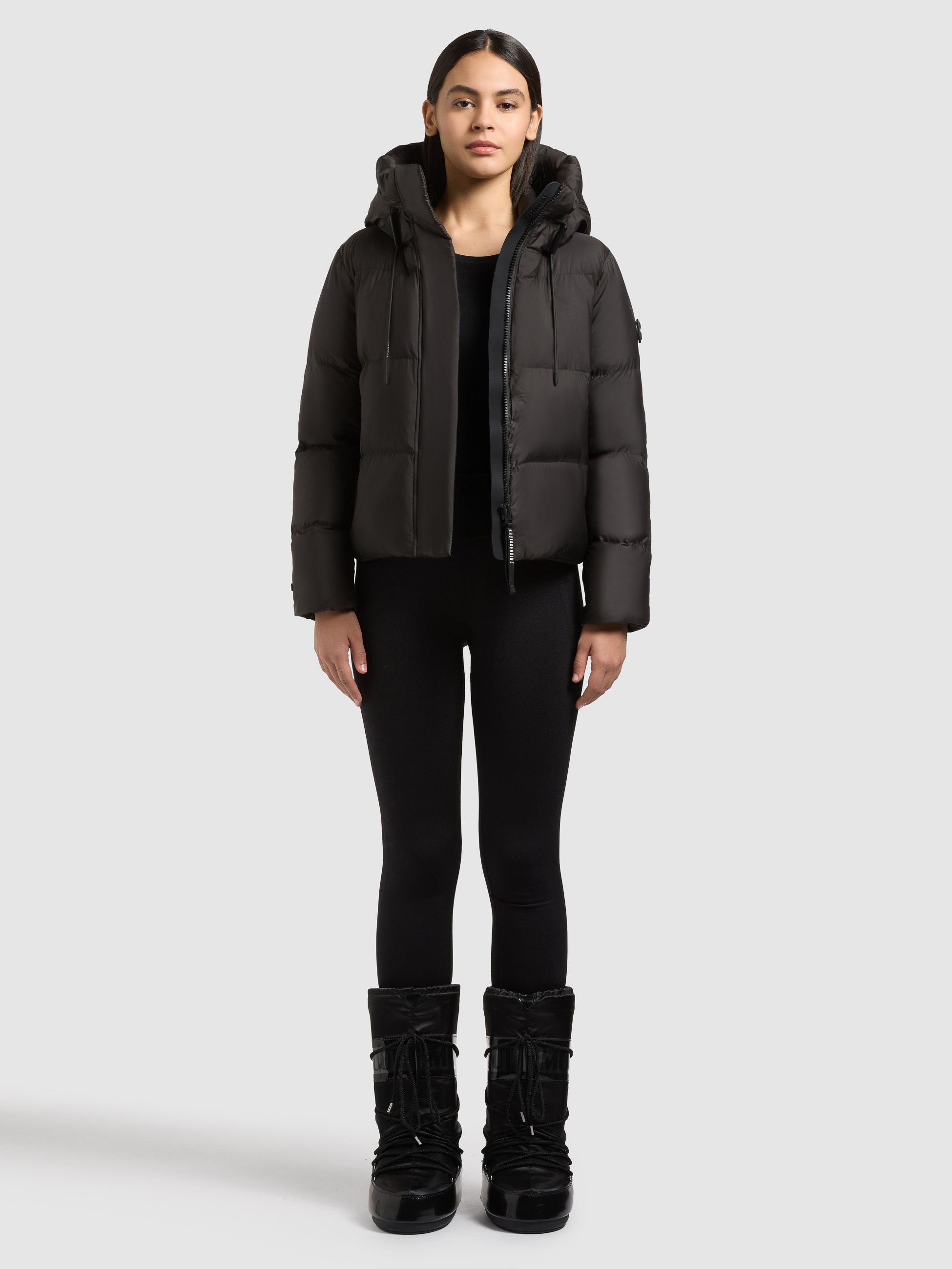 khujo Steppjacke »ENITS2 SHINY« mit Kapuze