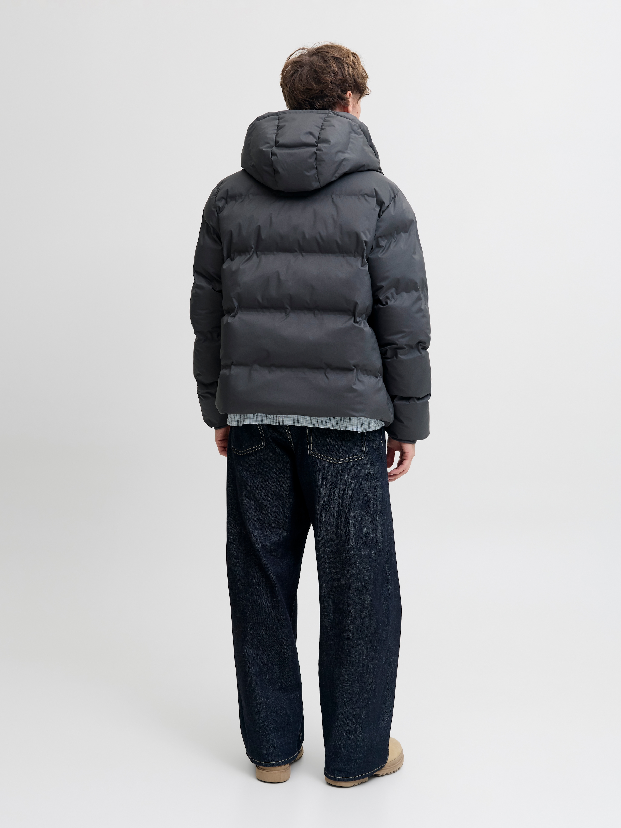 Jack & Jones Steppjacke »JJKAITO PUFFER JACKET BF« mit Kapuze